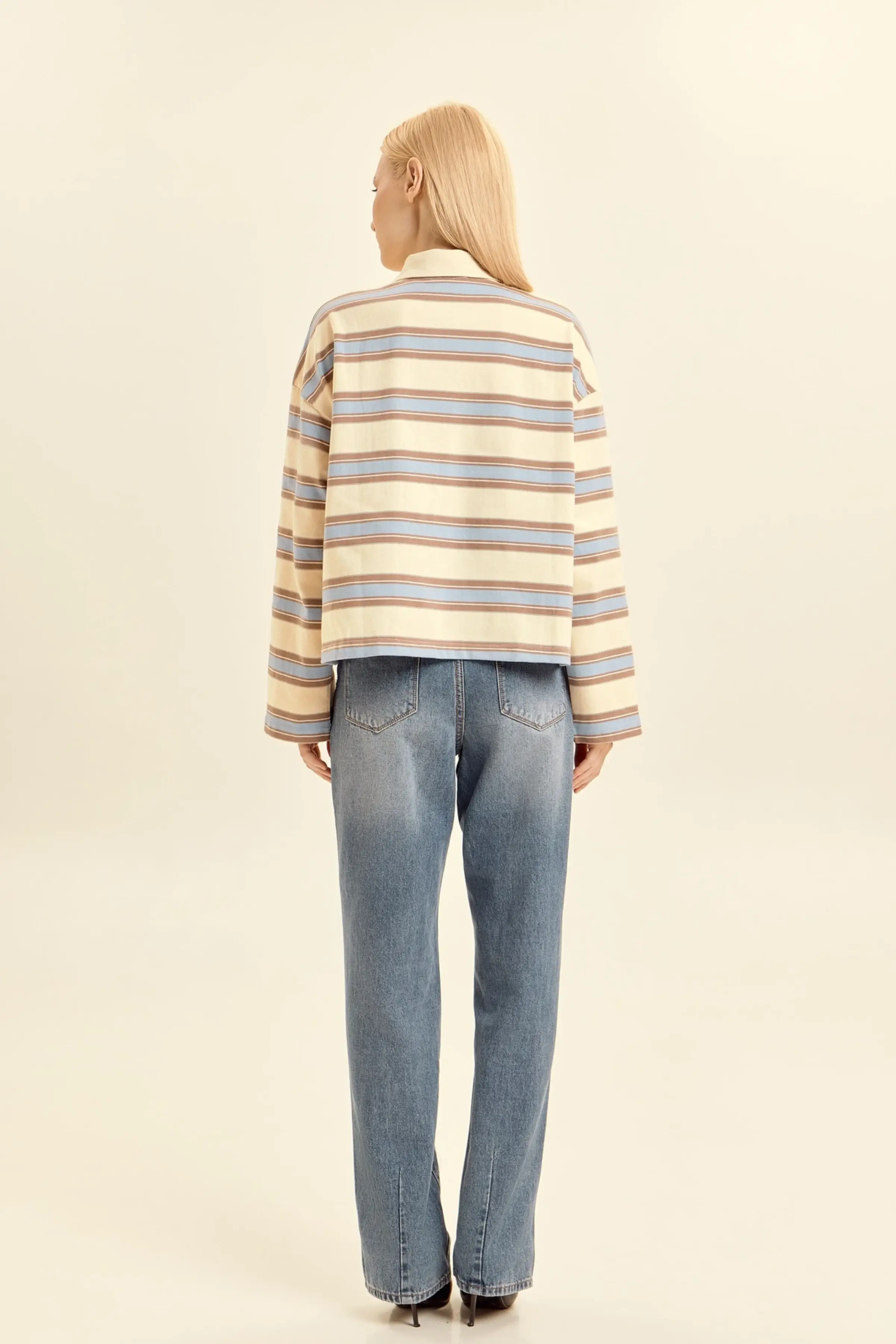 Джинсы синий для женщин 46350-65 74