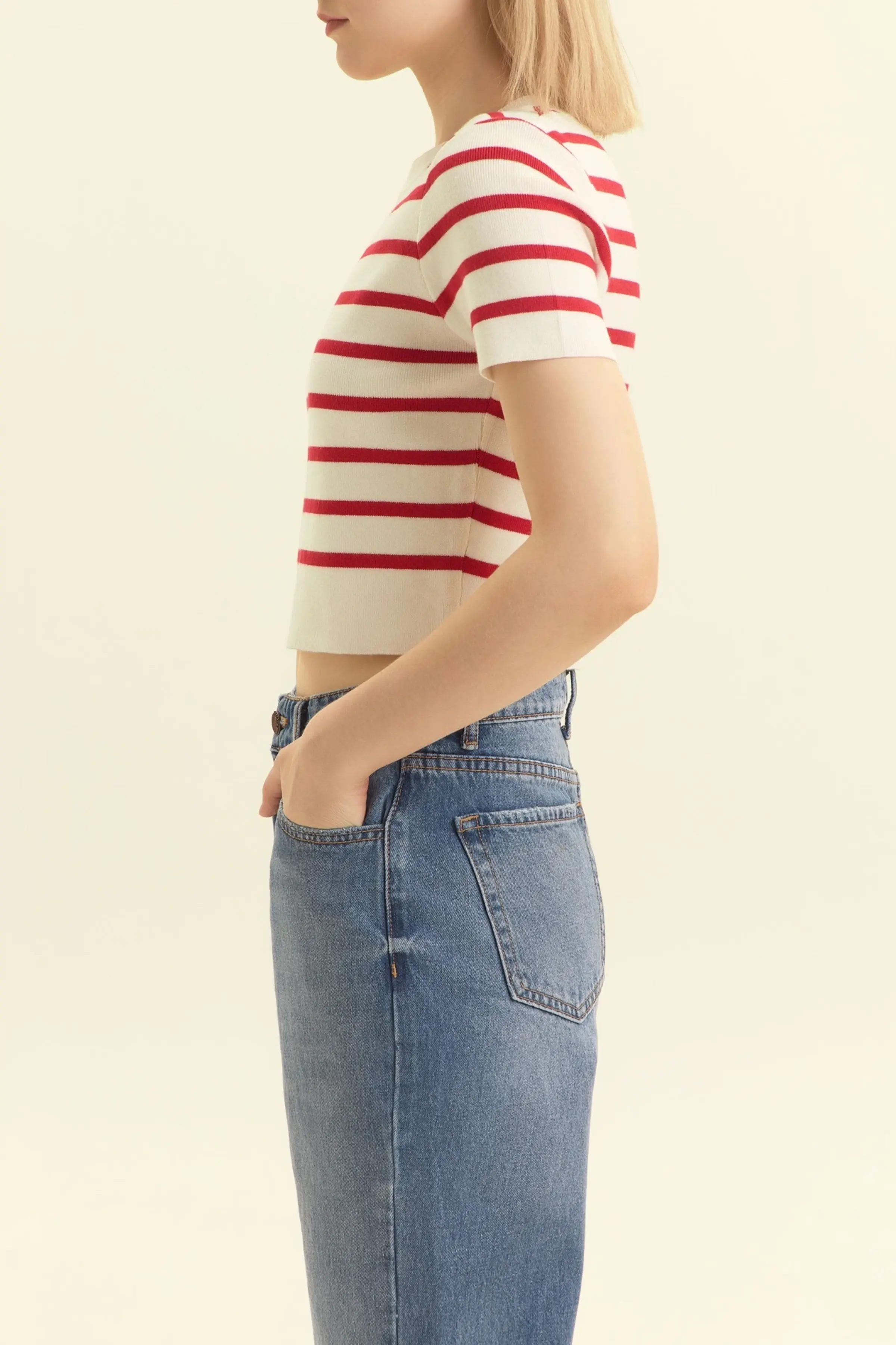 Джинсы голубой для женщин 46755-10 74