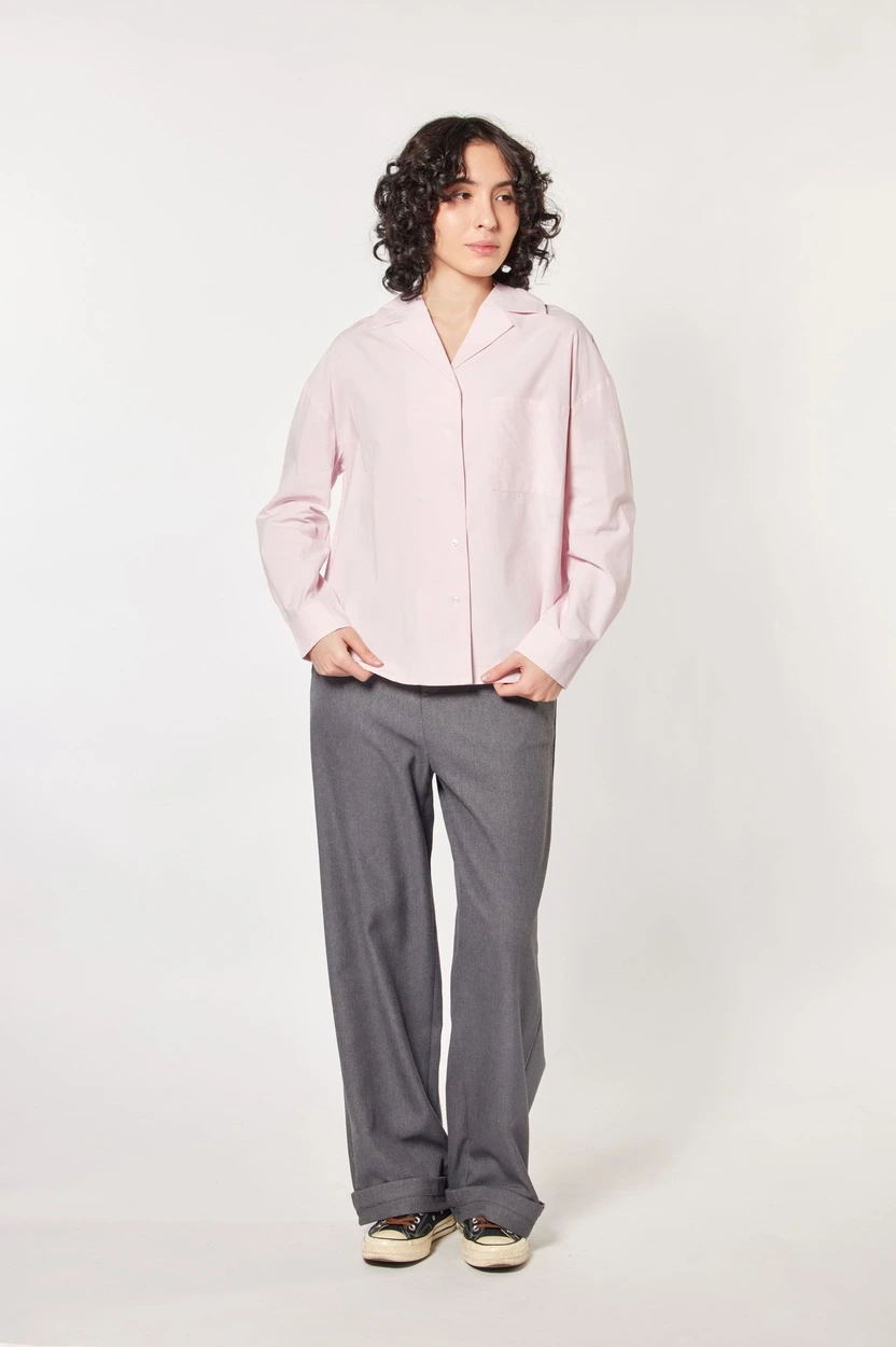 Рубашка розовый для женщин 44242-17 66