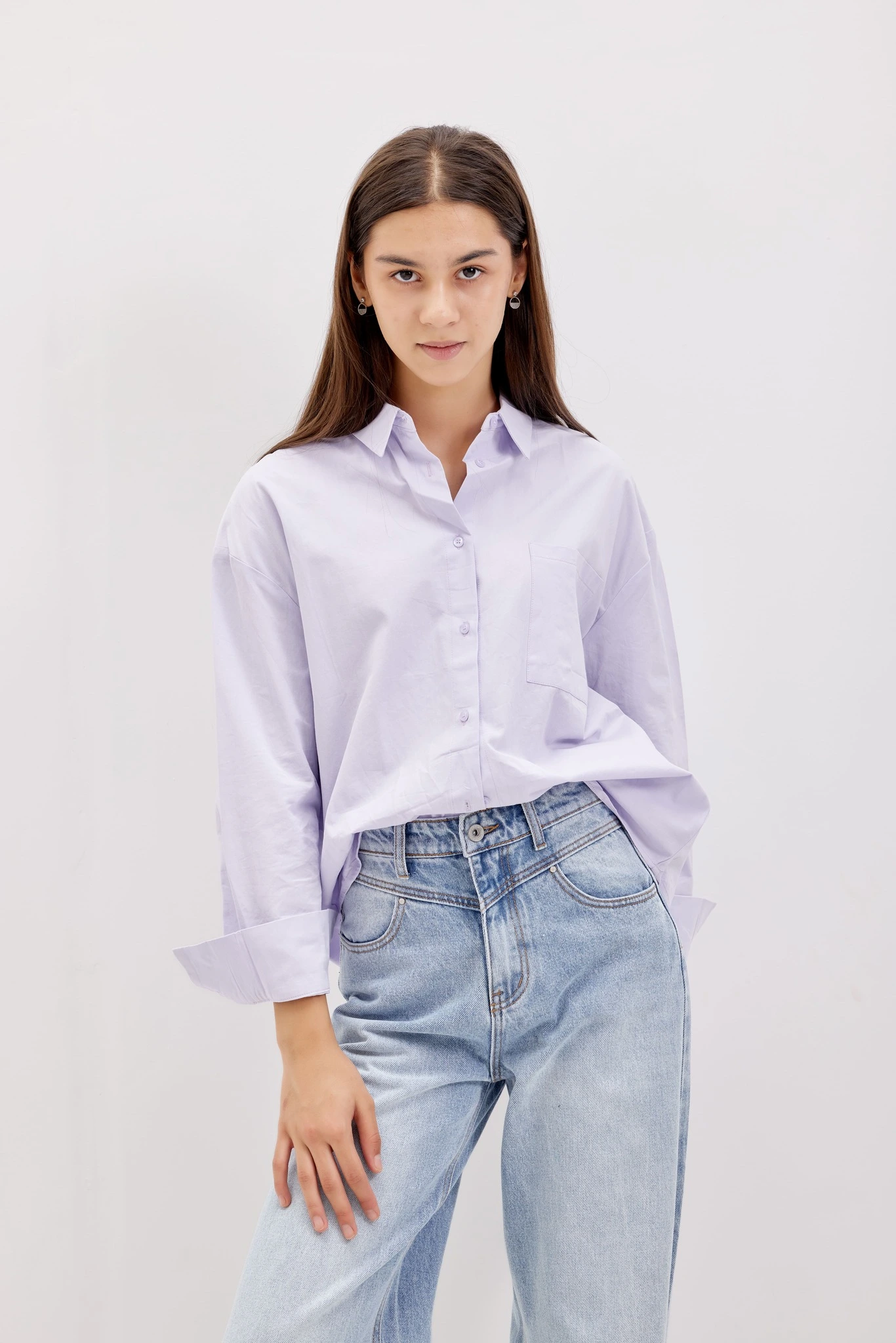 Рубашка фиолетовый для женщин 42168-16 66