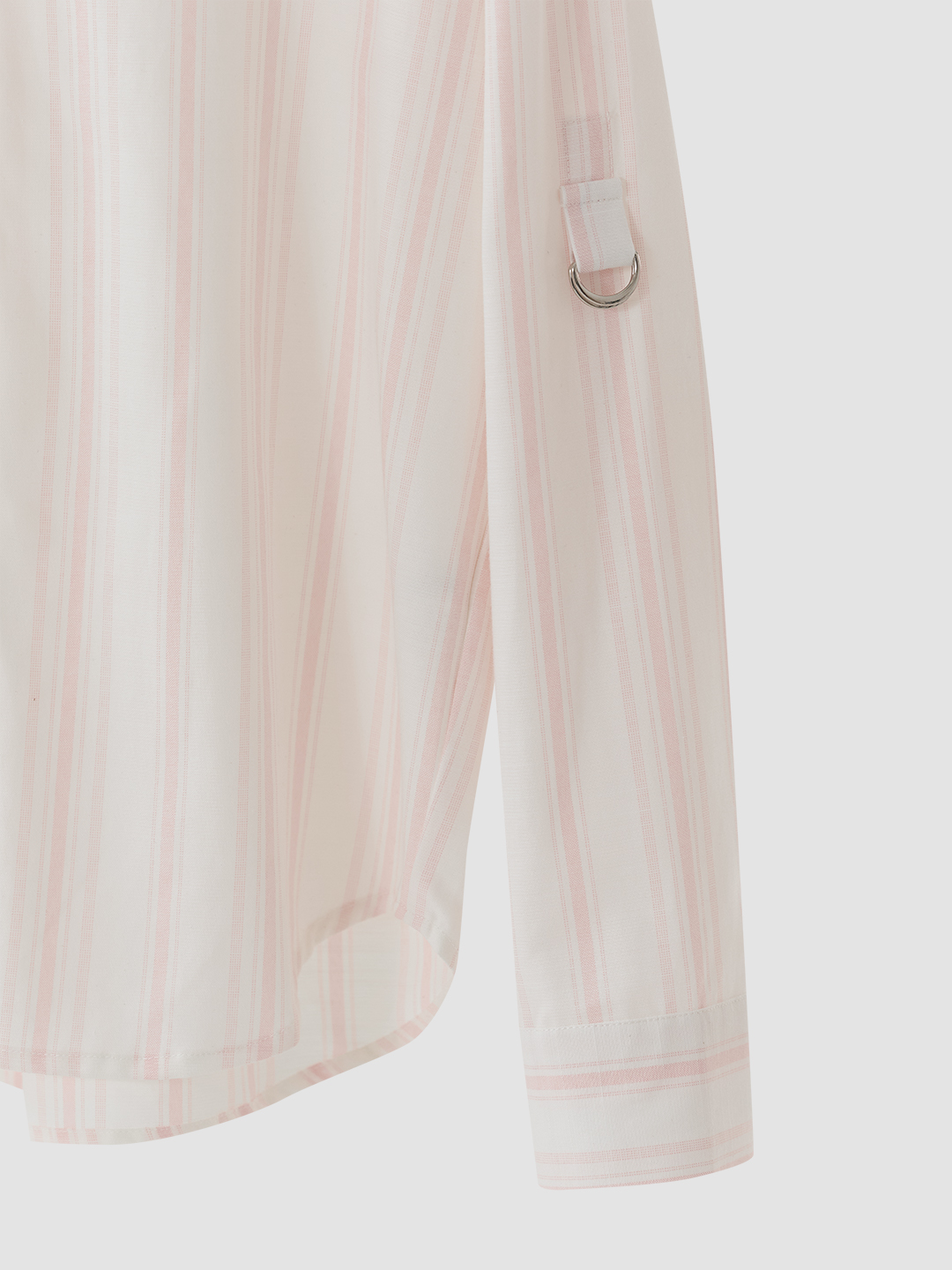 Рубашка бело-розовая полоска для женщин 48211-51 66