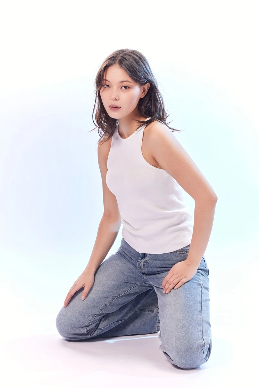 Топ белый для женщин 44114-4 46