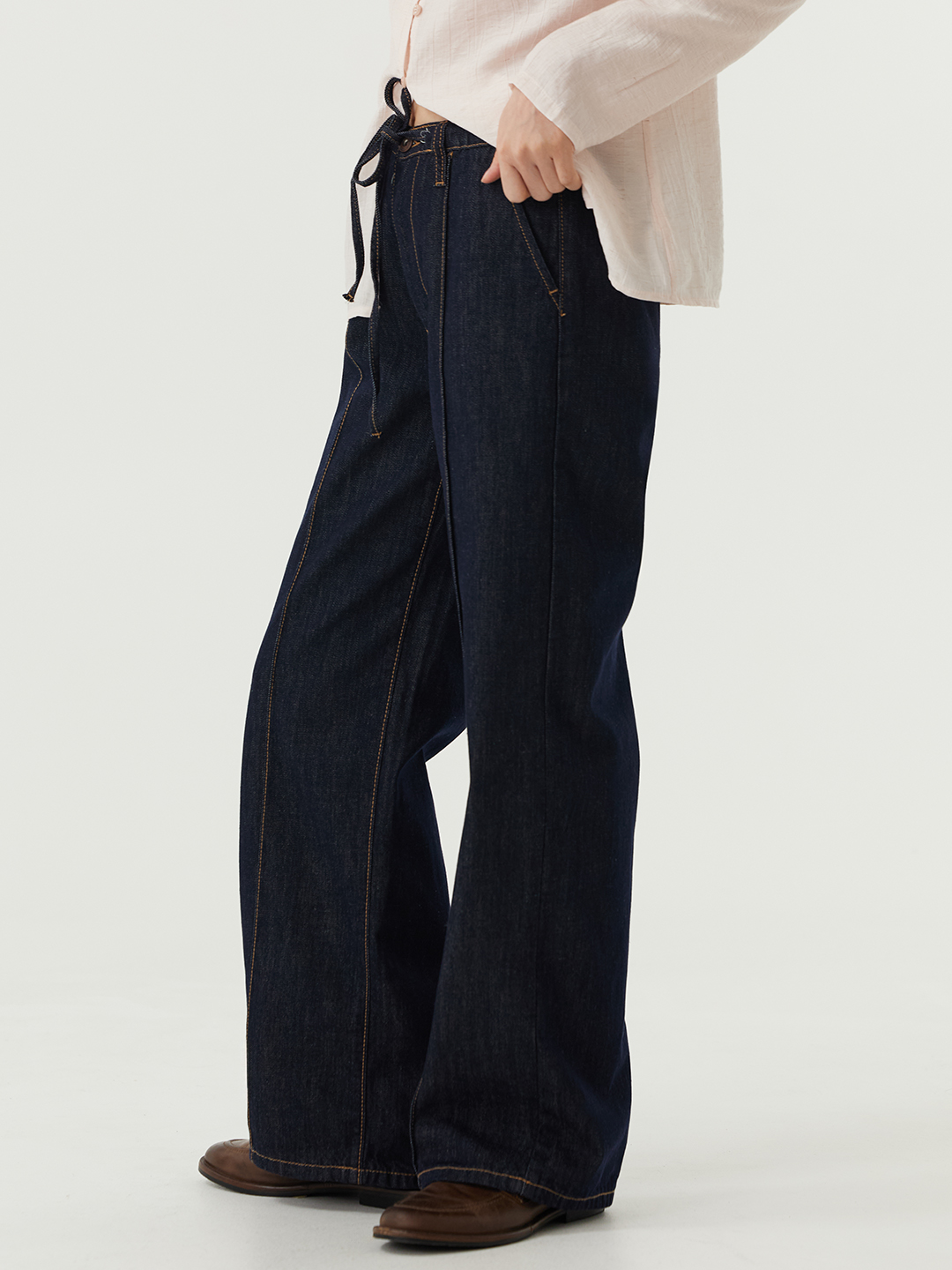 Джинсы темно-синий для женщин 48175-18 74