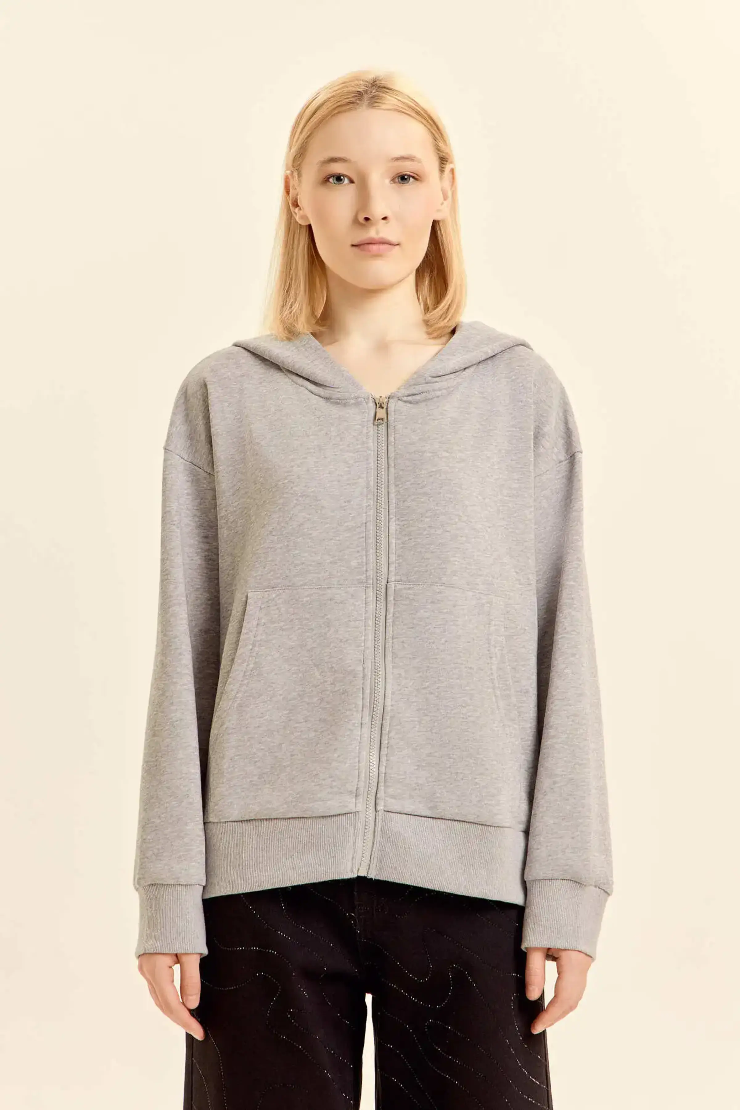 Джемпер серый для женщин 46167-61 60