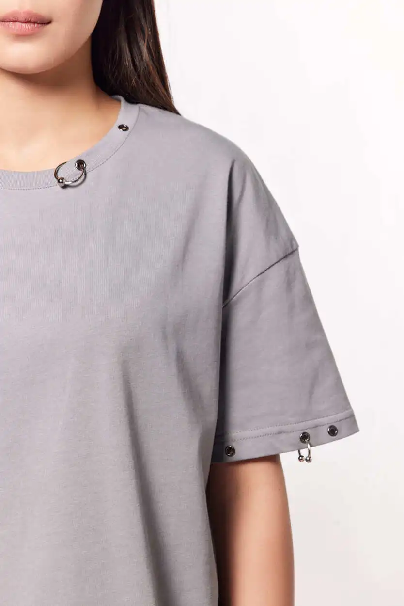 Футболка серый для женщин 44272-61 67