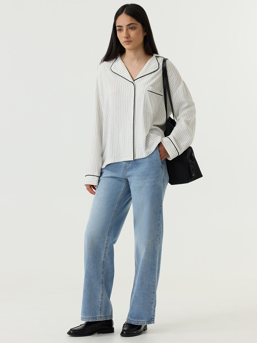 Джинсы голубой для женщин 48242-10 74