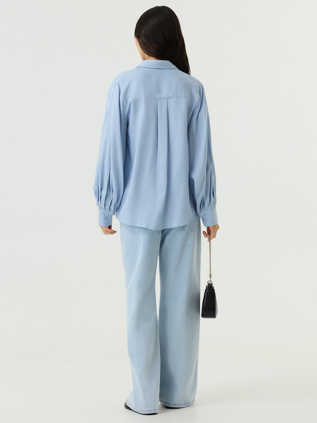 Рубашка голубой для женщин 48170-10 66