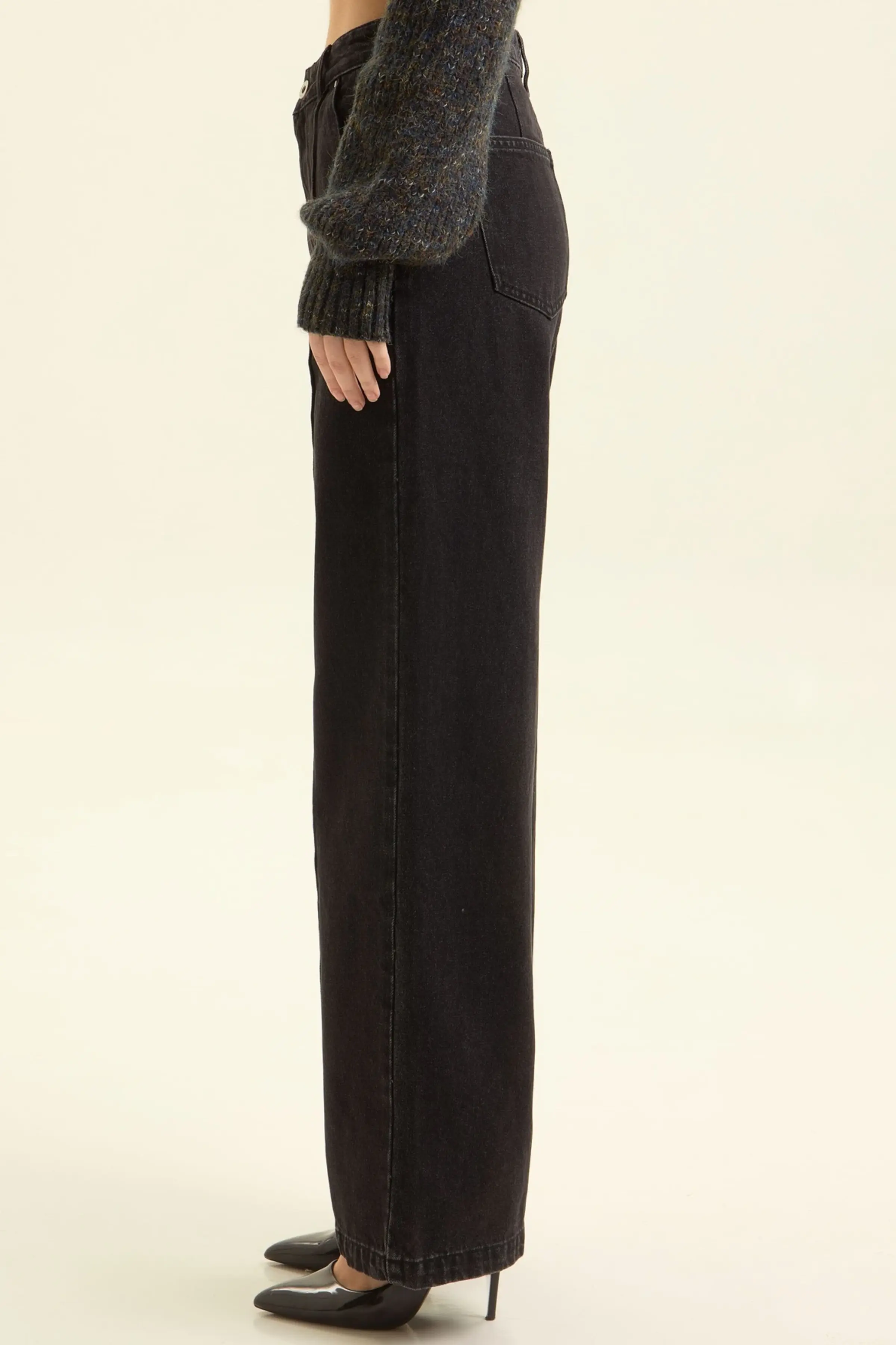 Джинсы черный для женщин 47299-1 74