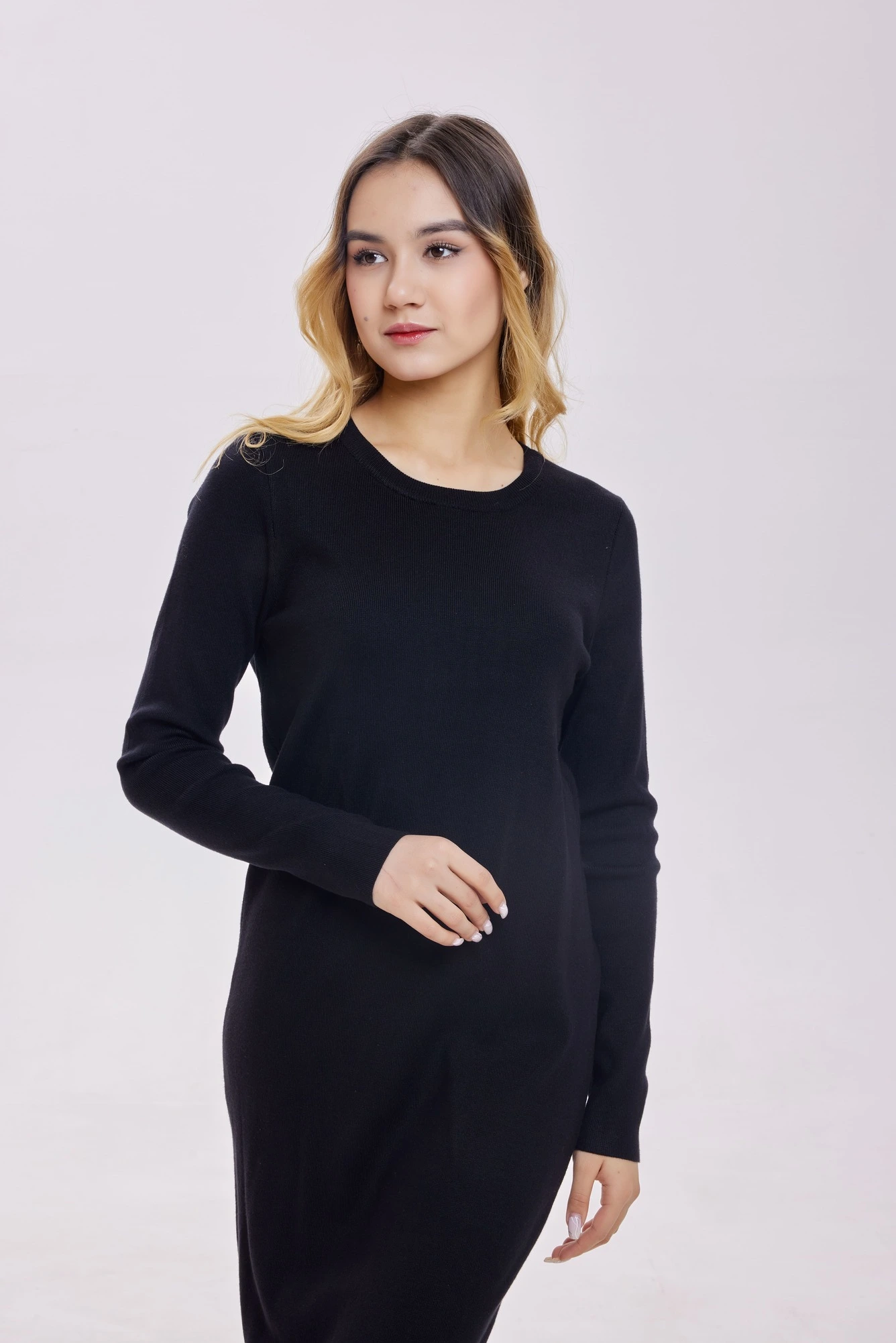 Платье черный для женщин 40140-1 54