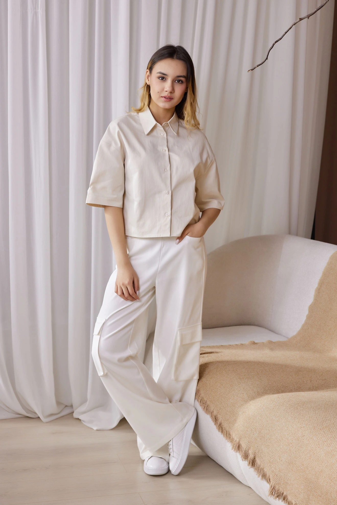 Рубашка айвори для женщин 40167-234 66