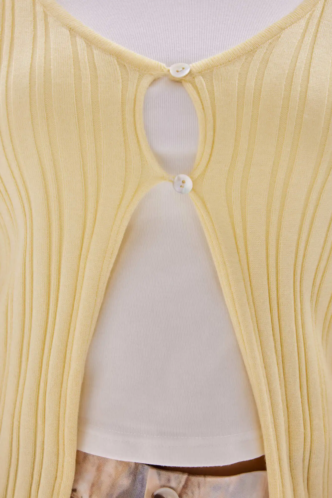 Кардиган желтый для женщин 40285-5 50