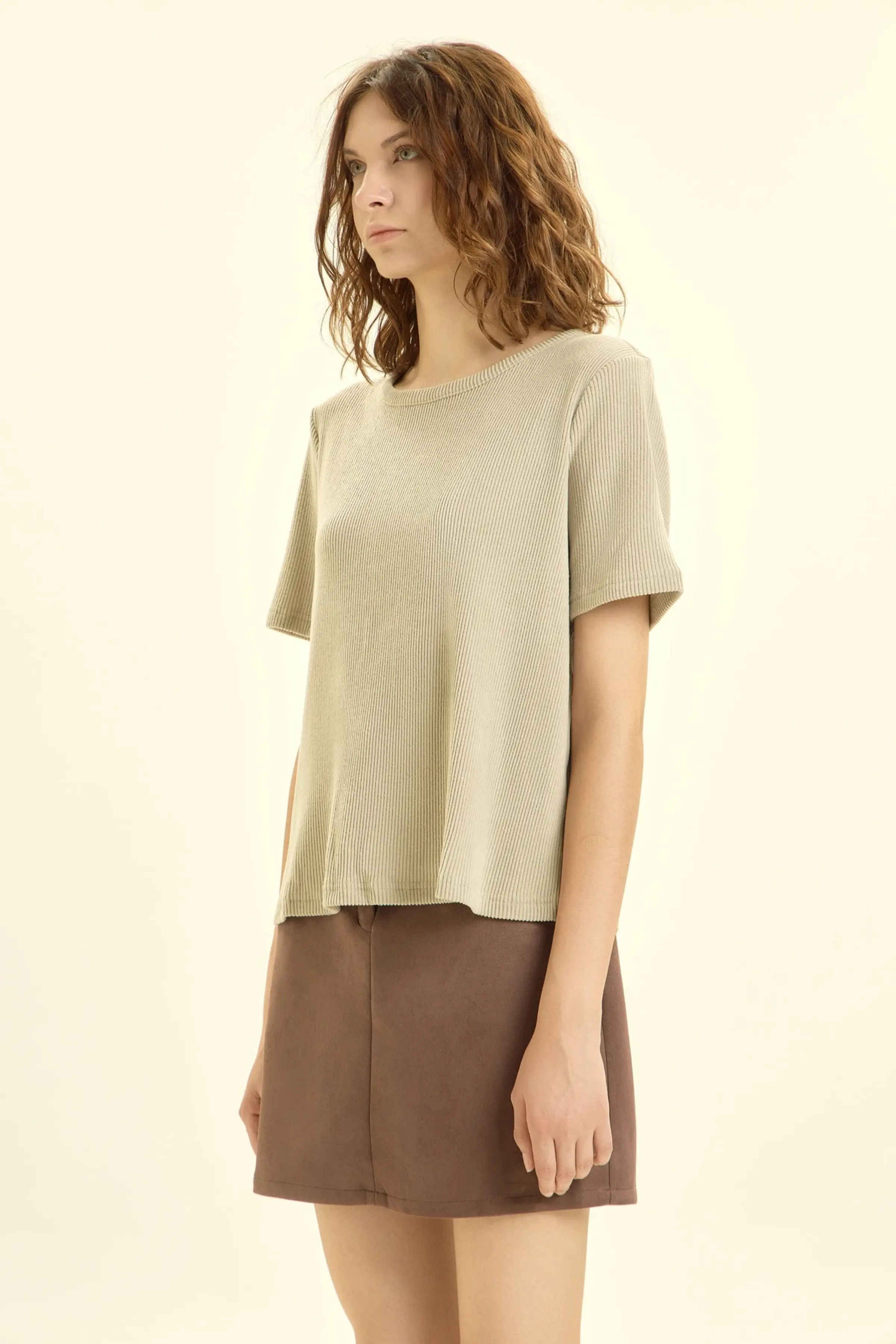 Футболка хаки для женщин 46173-14 67