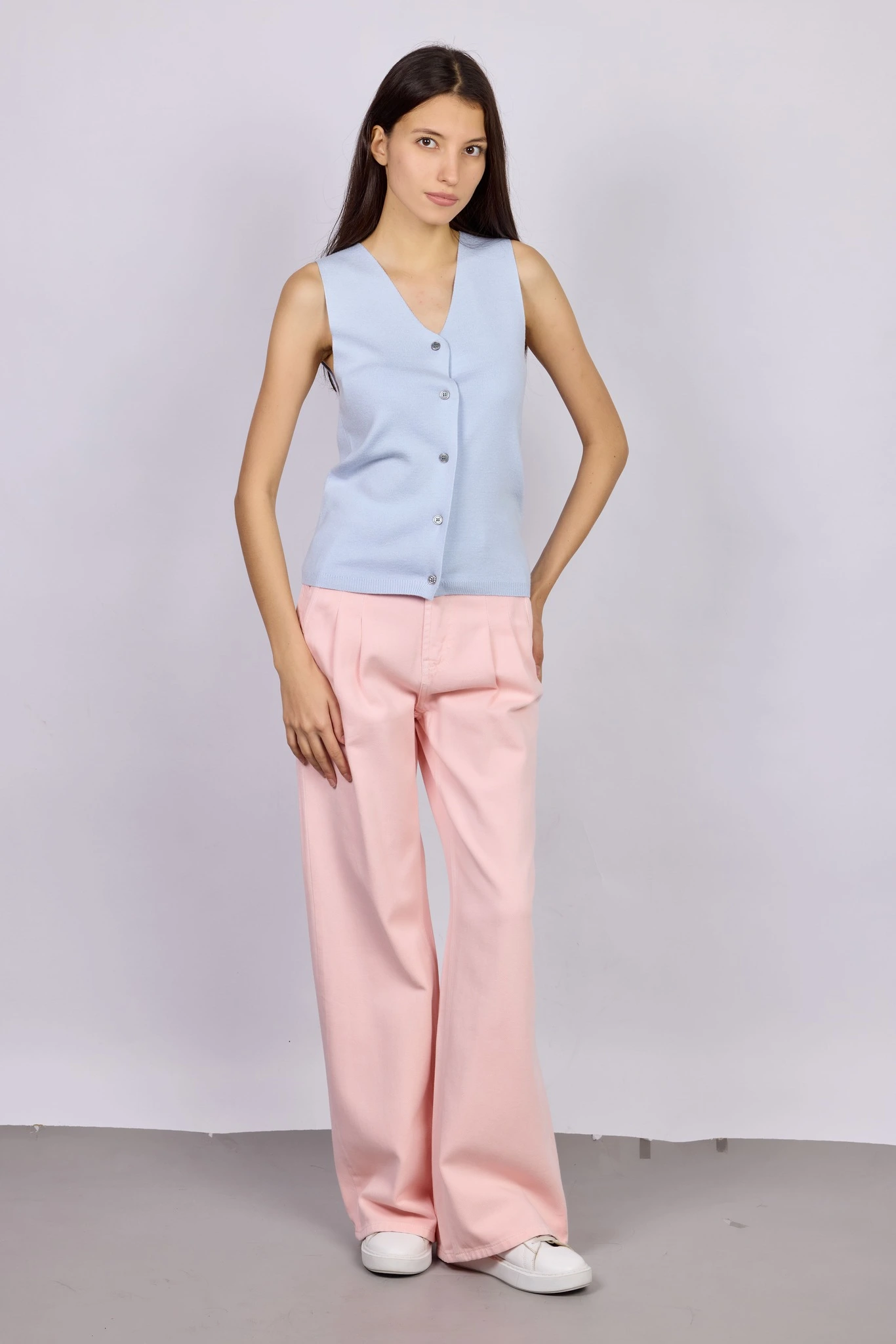 Джинсы розовый для женщин 42237-17 74