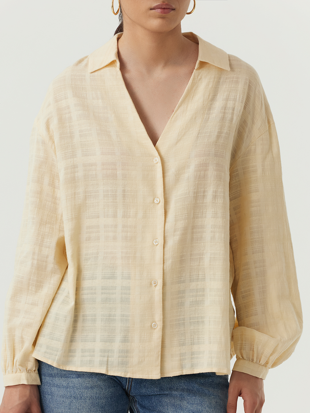 Блузка желтый для женщин 48157-5 28