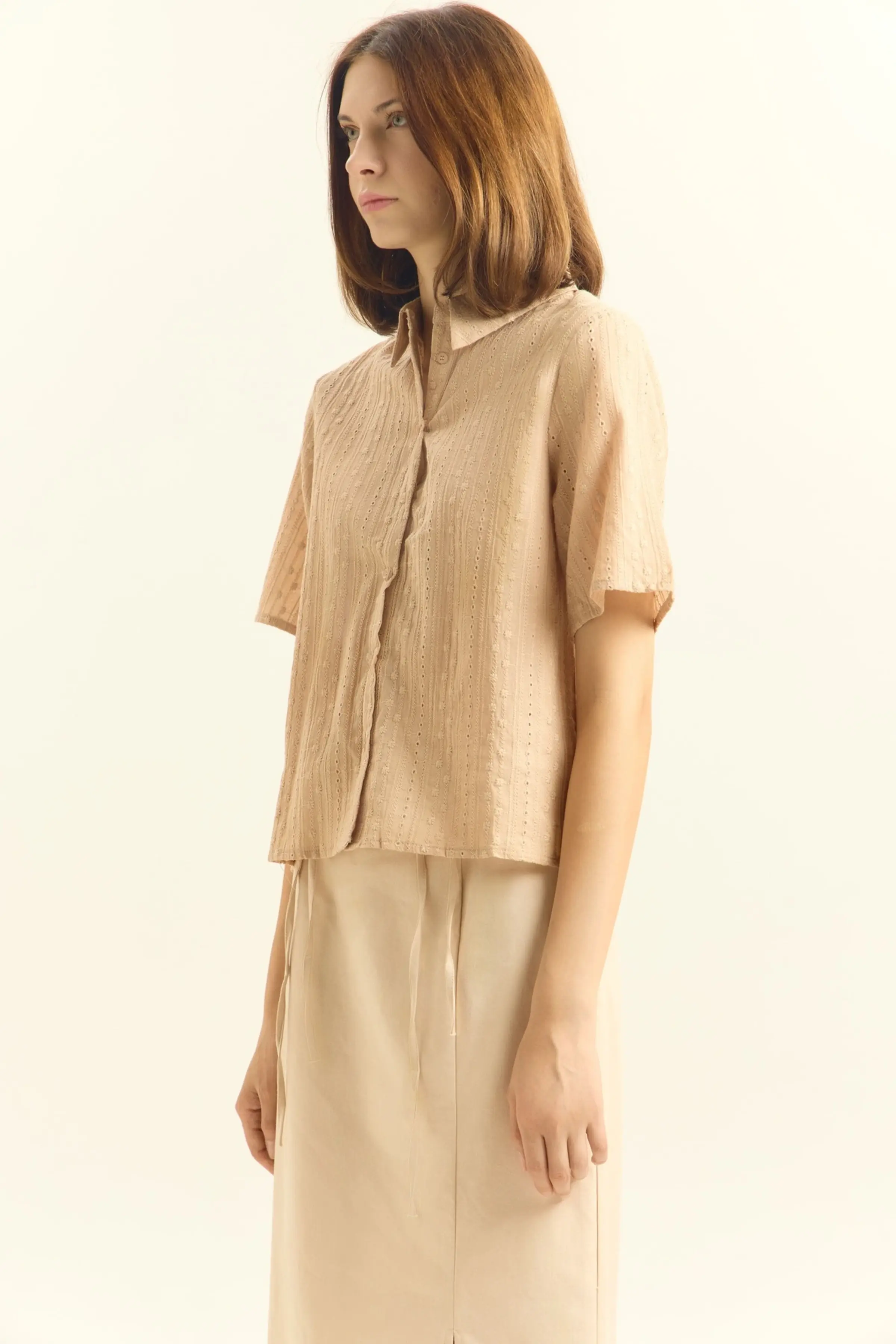 Рубашка бежевый для женщин 45211-15 66