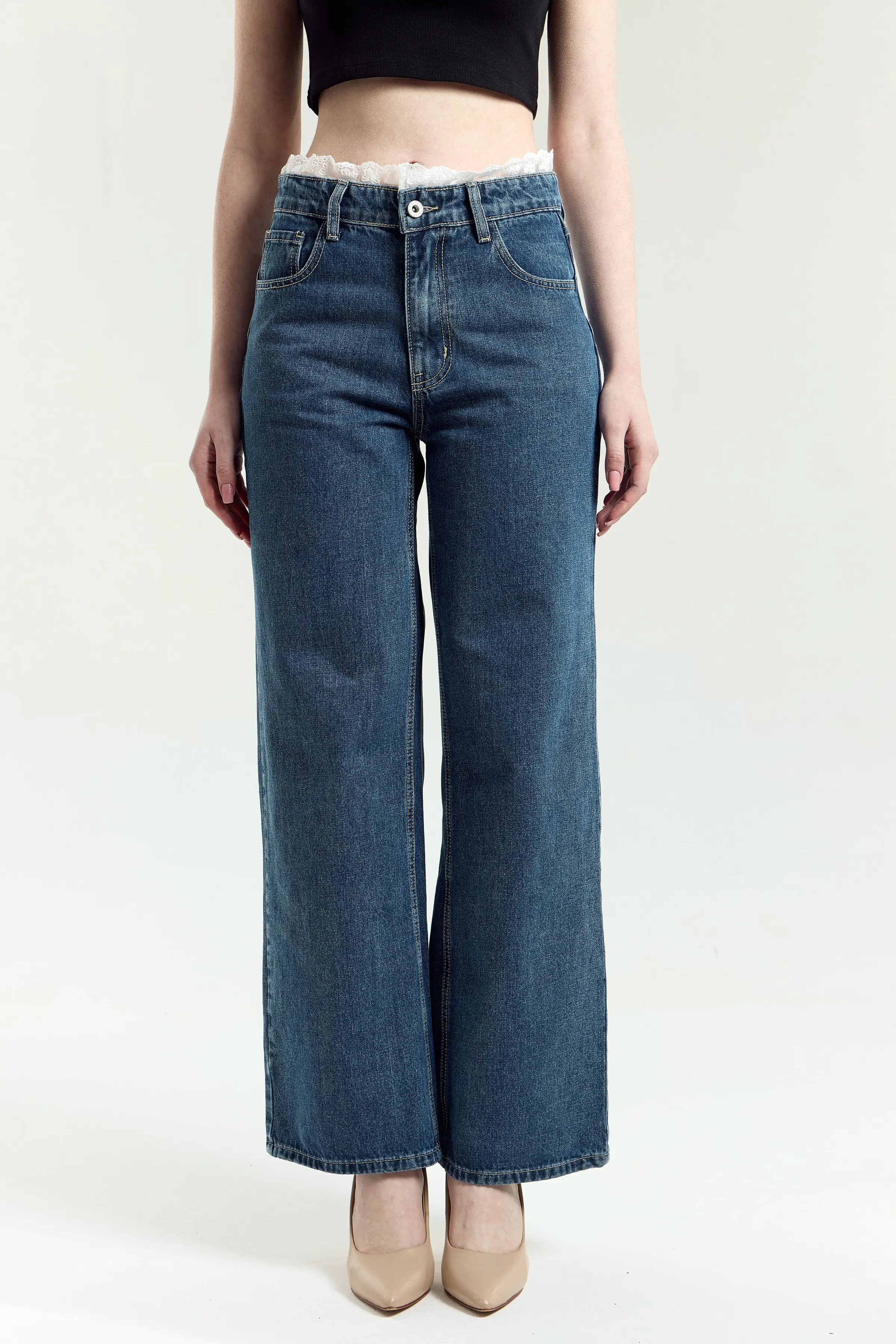 Джинсы темно-синий для женщин 45232-18 74