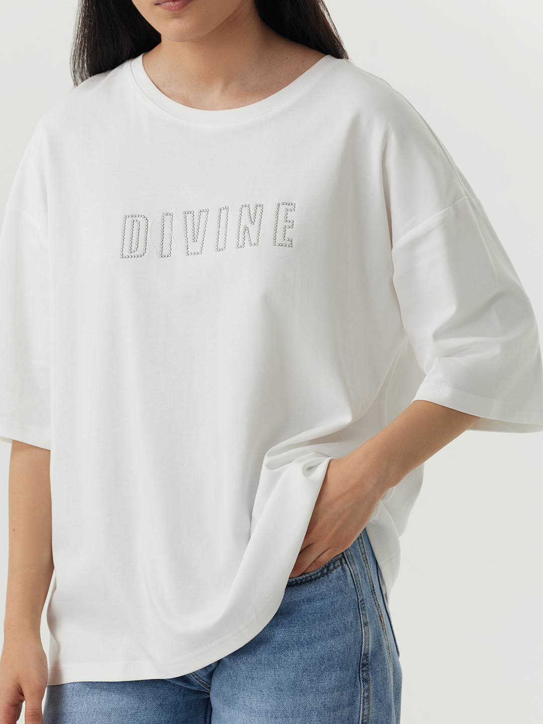 Футболка белый для женщин 48150-4 67