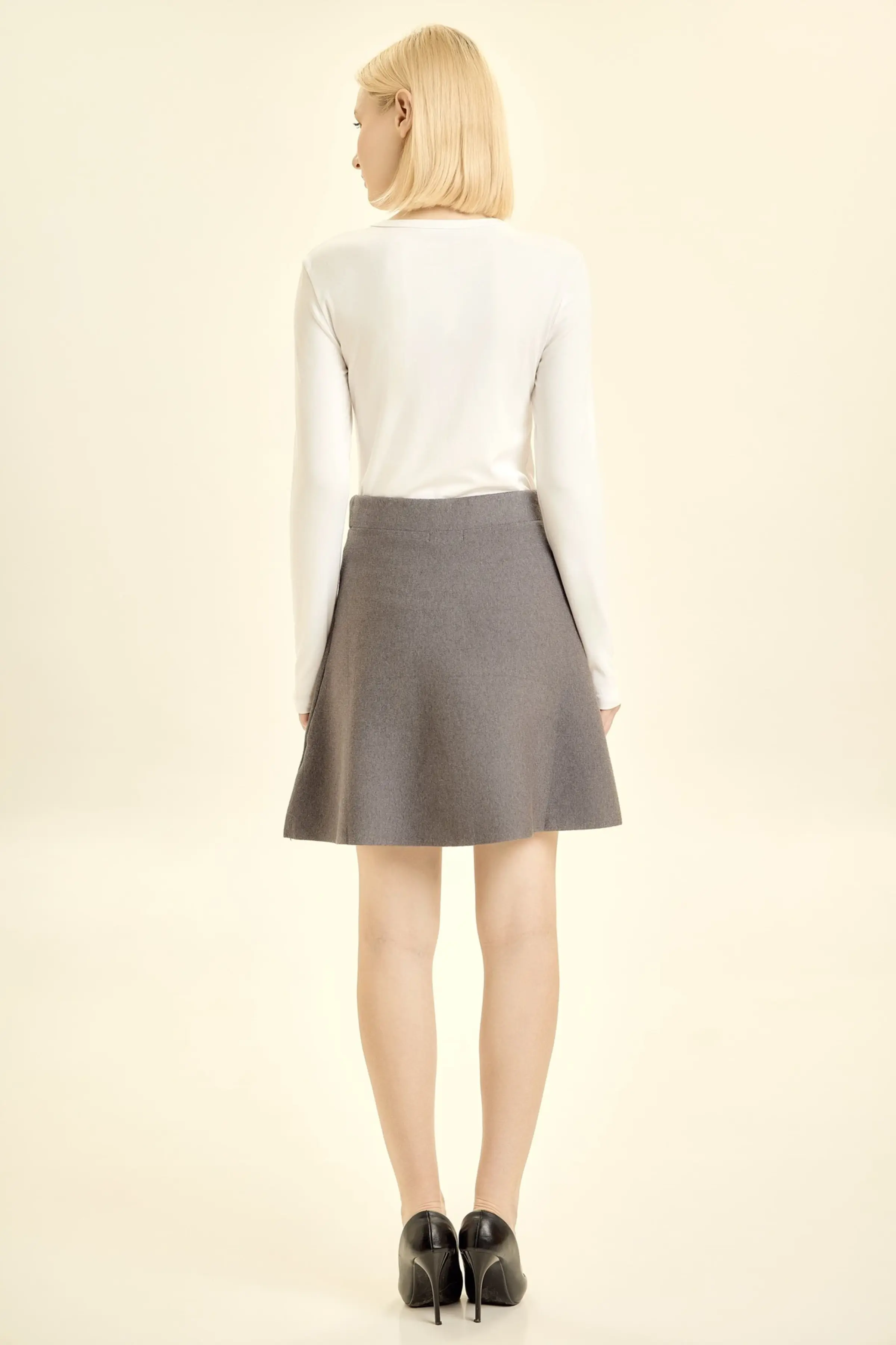 Юбка серый для женщин 46148-61 52