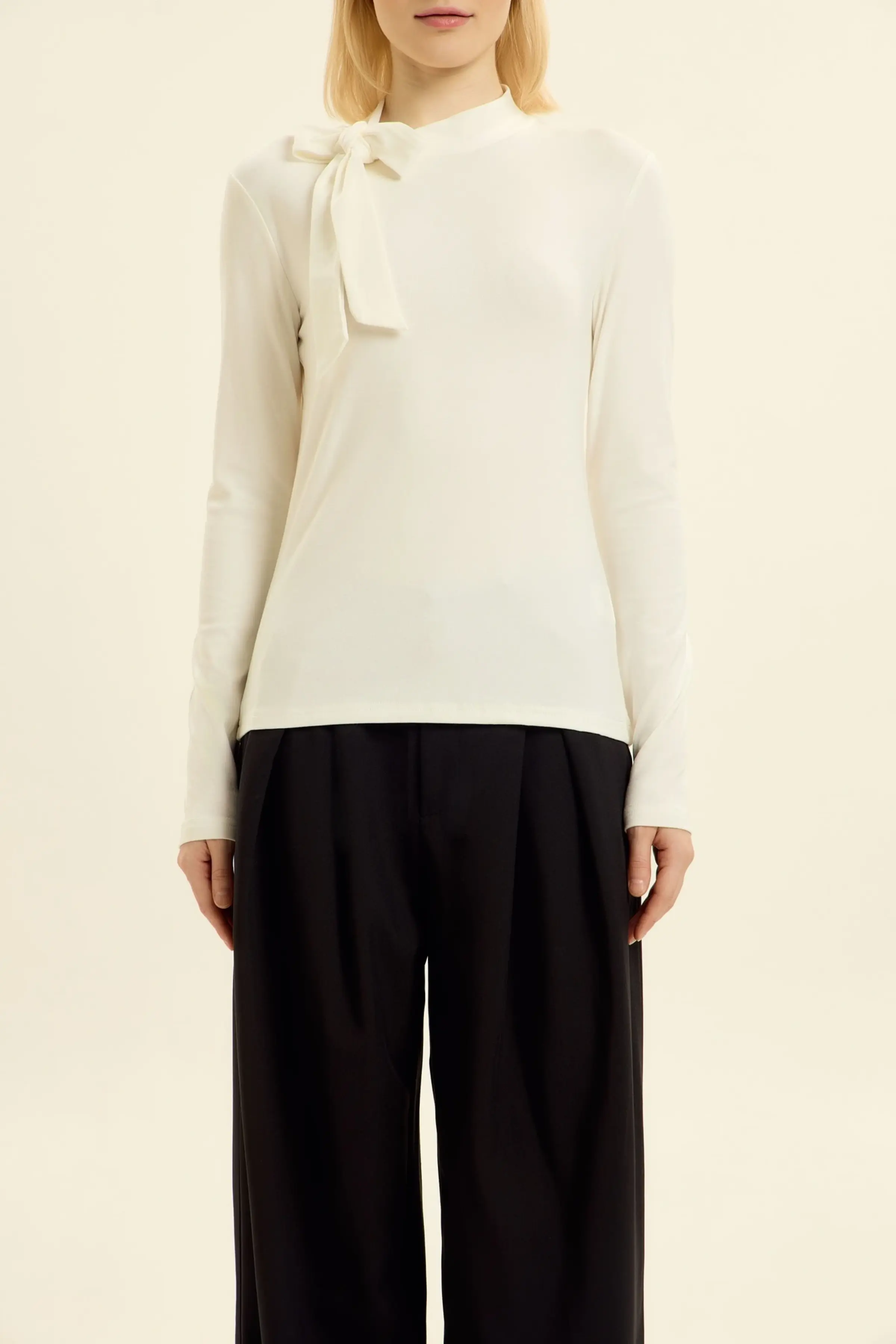 Лонгслив белый для женщин 46220-4 59