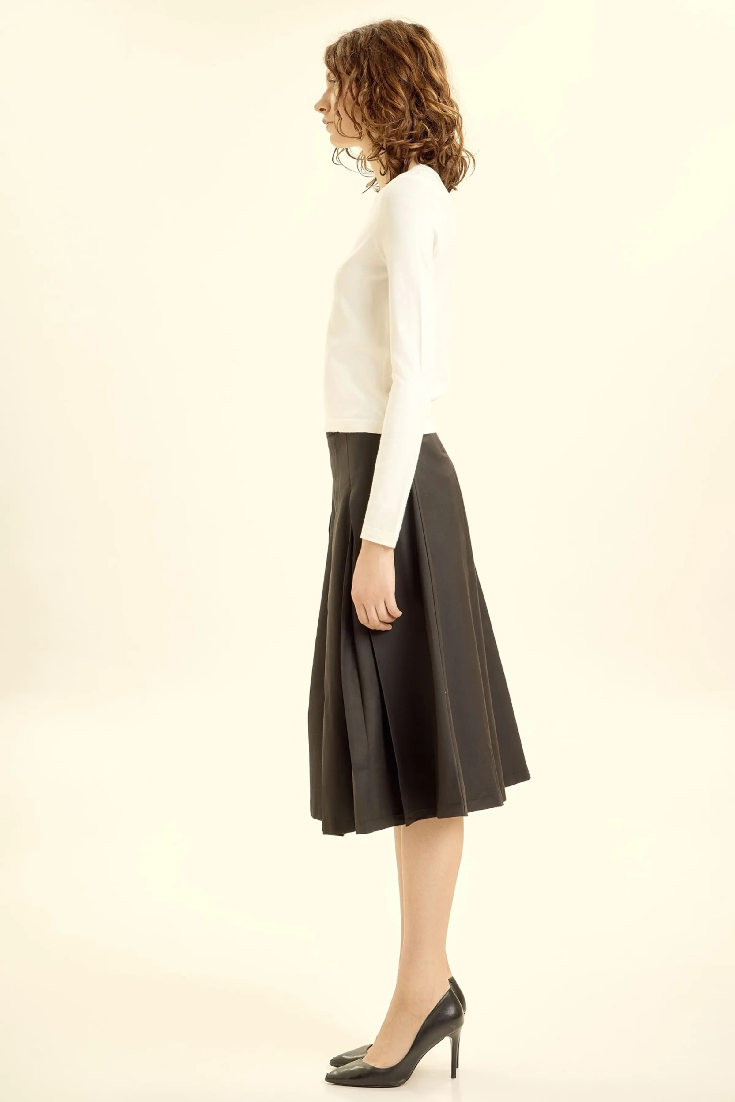 Джемпер белый для женщин 46129-4 60