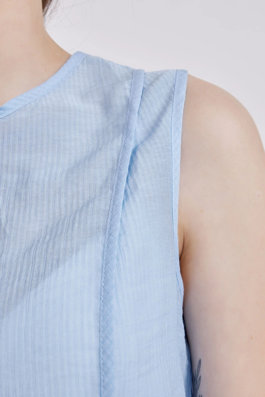 Топ голубой для женщин 41124-10 46