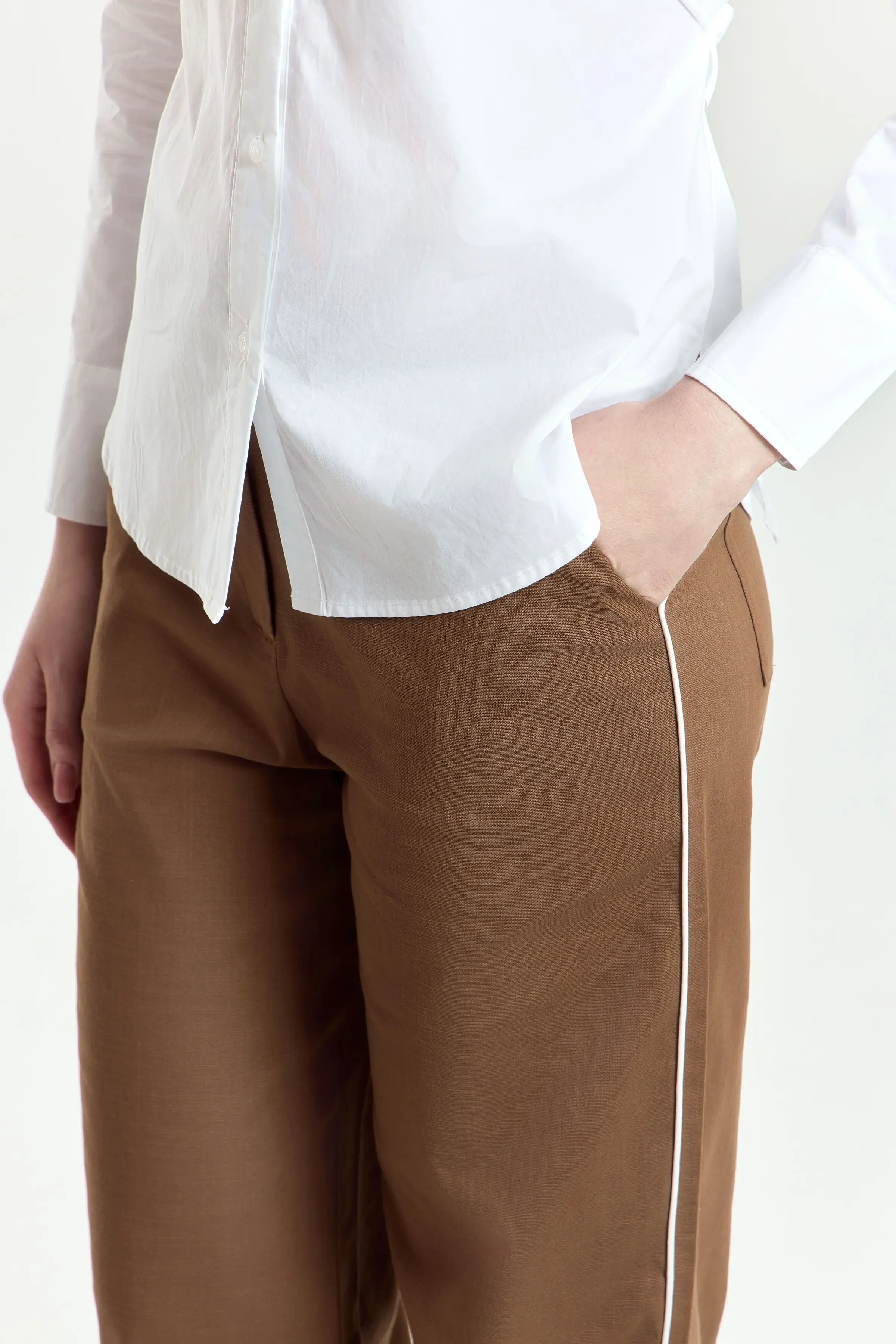 Брюки коричневый для женщин 45221-13 71