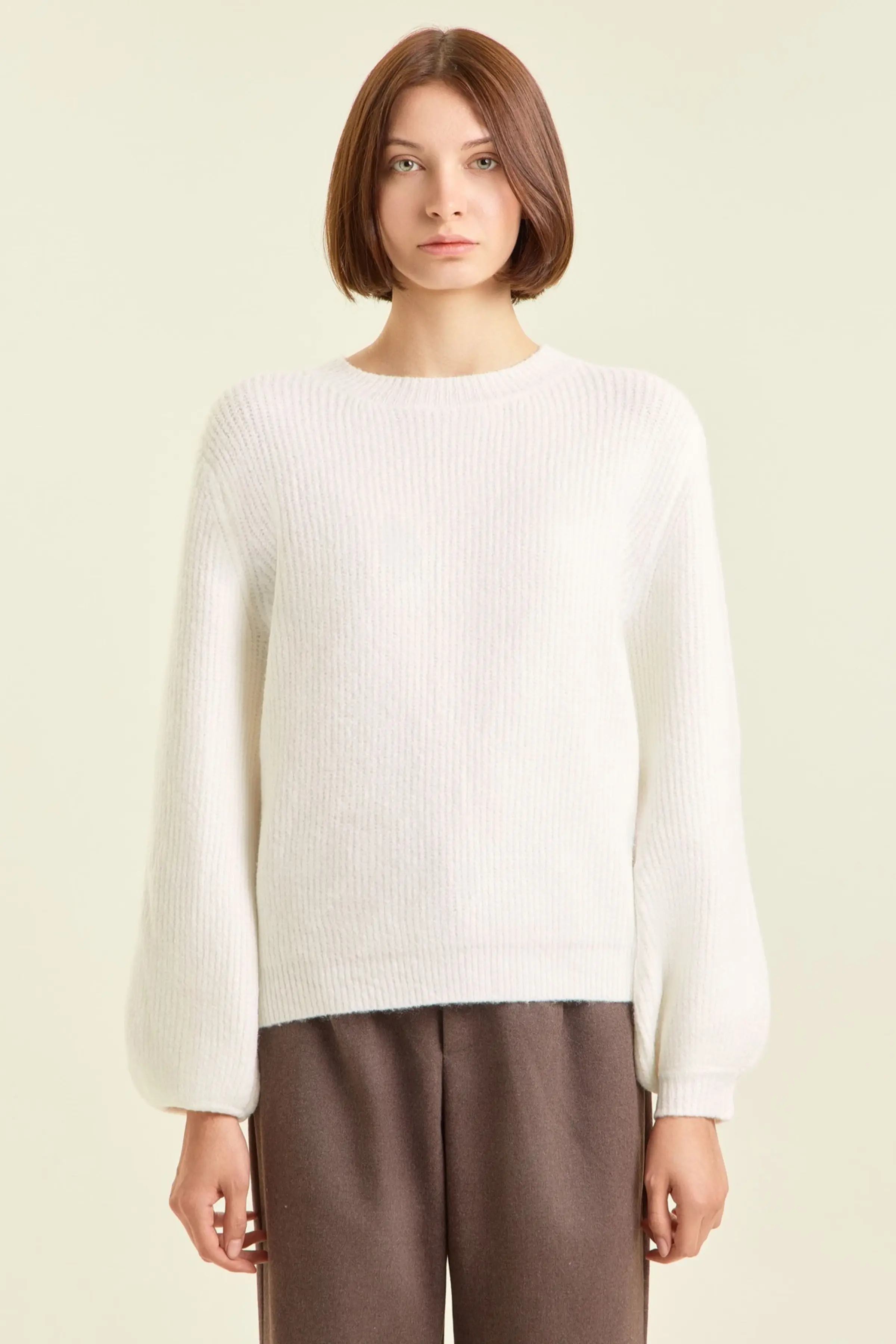 Свитер белый для женщин 47293-4 65