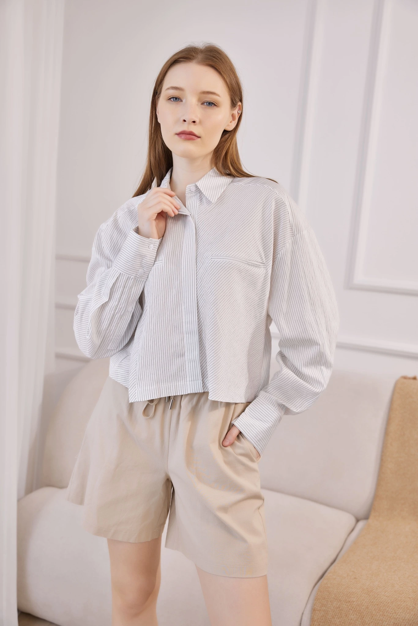 Рубашка белый для женщин 41249-75 66