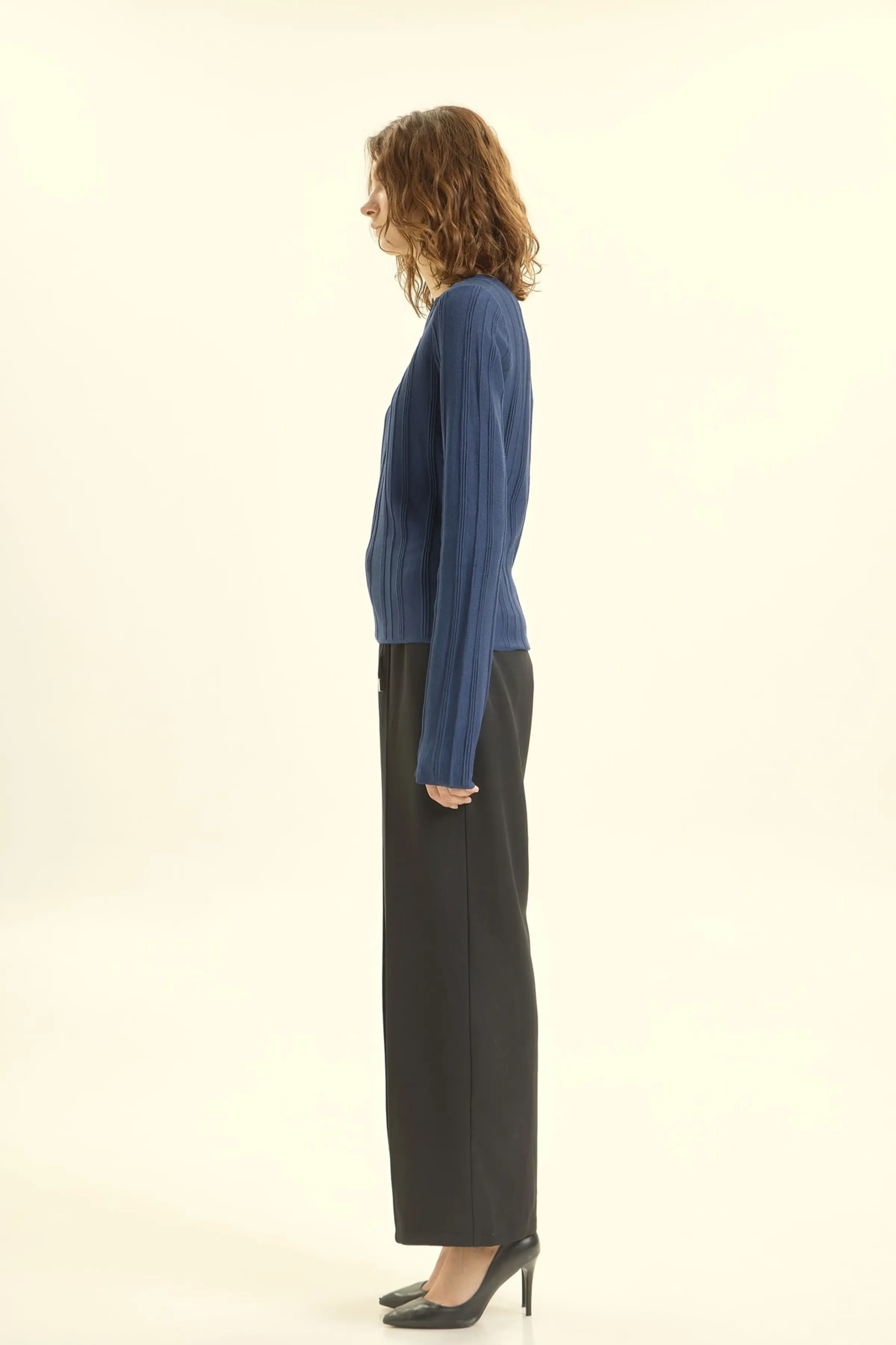 Джемпер синий для женщин 46169-65 60