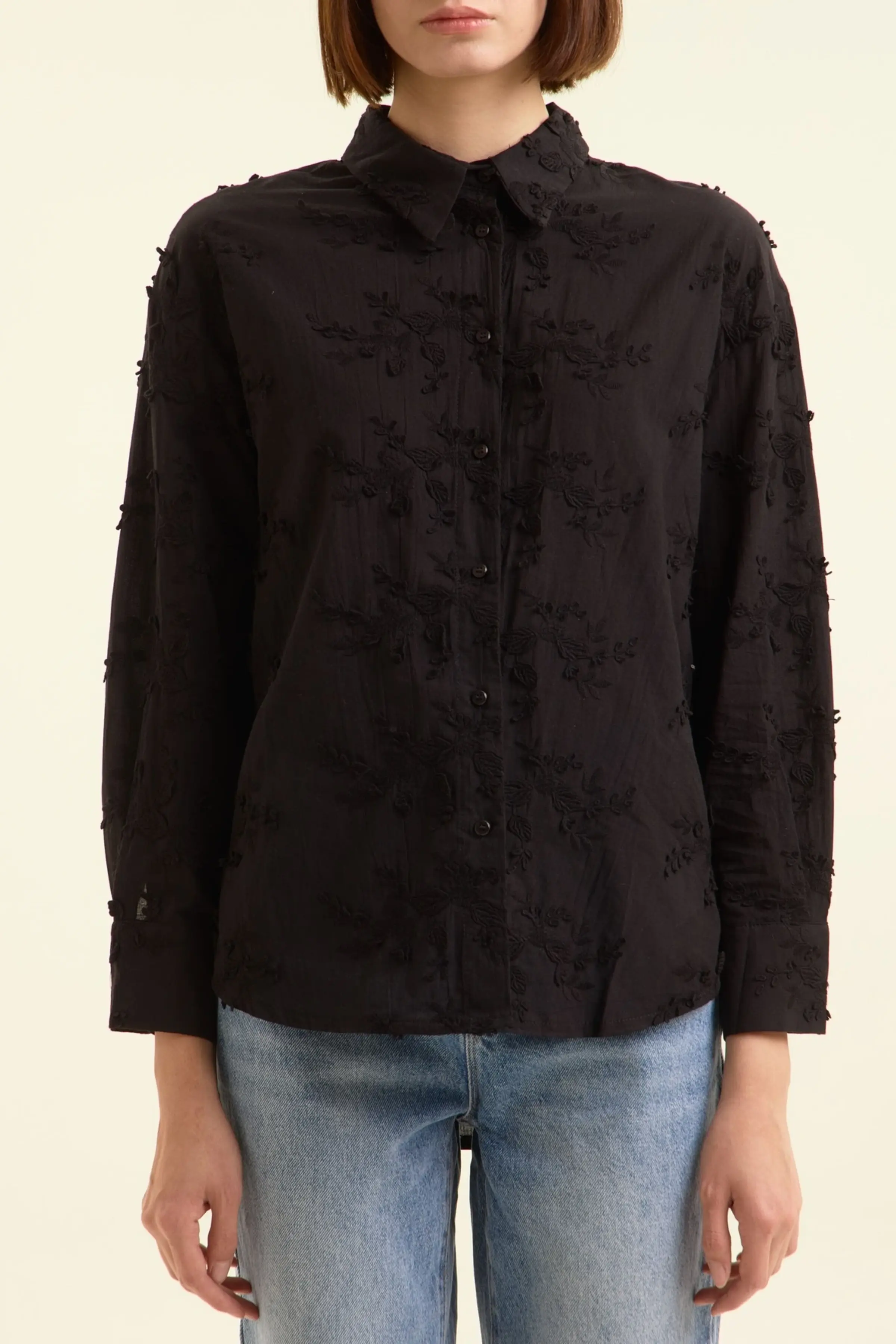 Рубашка черный для женщин 47203-1 66