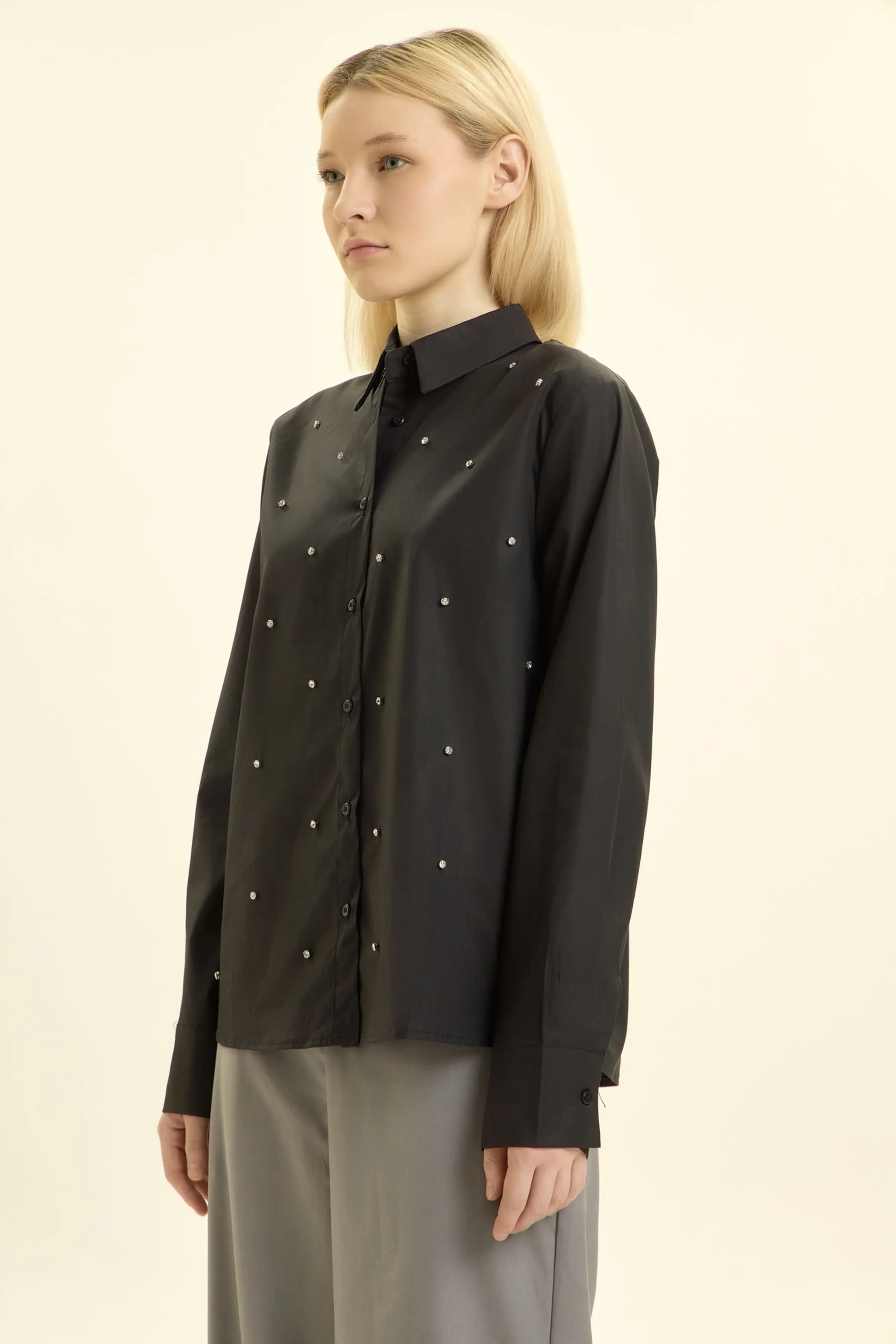 Рубашка черный для женщин 46187-1 66