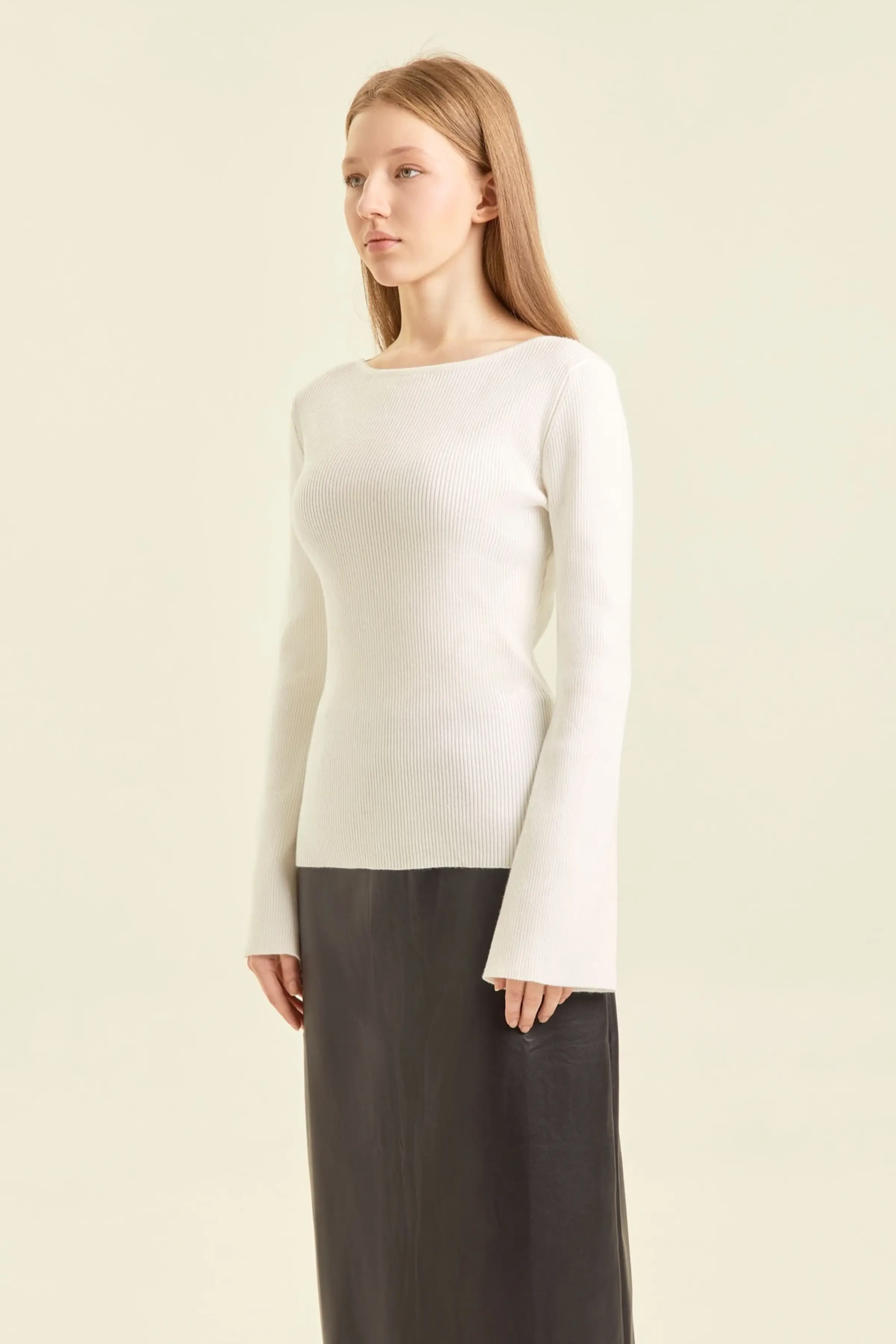 Джемпер белый для женщин 47291-4 60