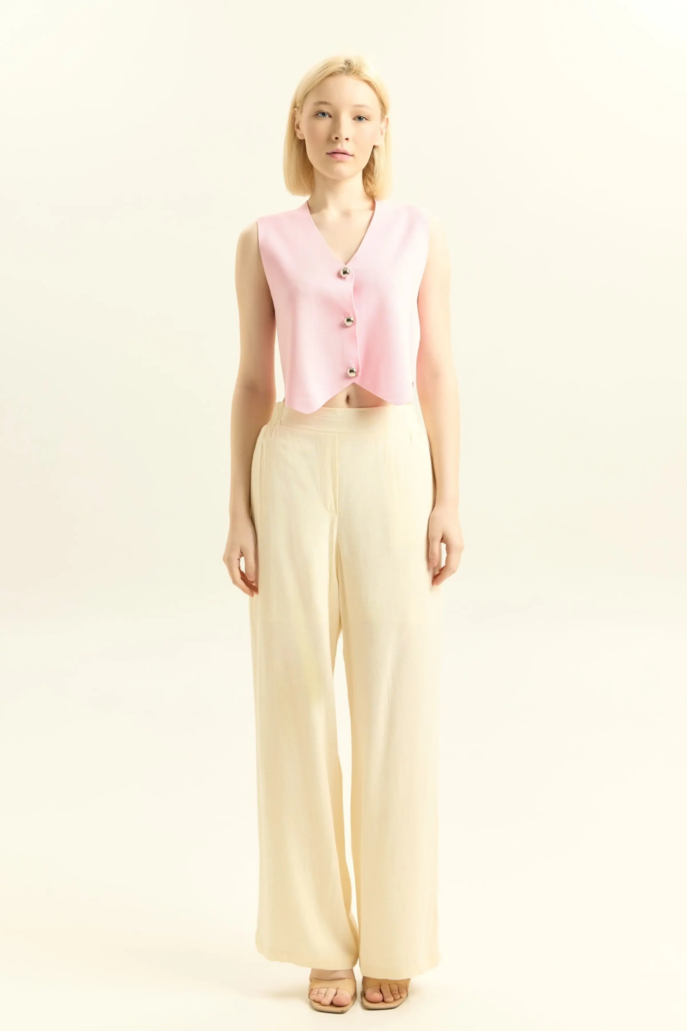 Жилетка розовый для женщин 45231-17 68