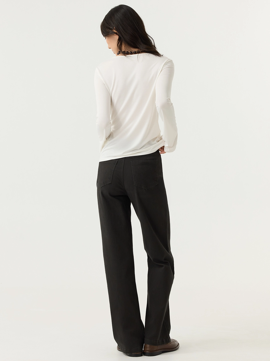 Лонгслив белый для женщин 48165-4 59