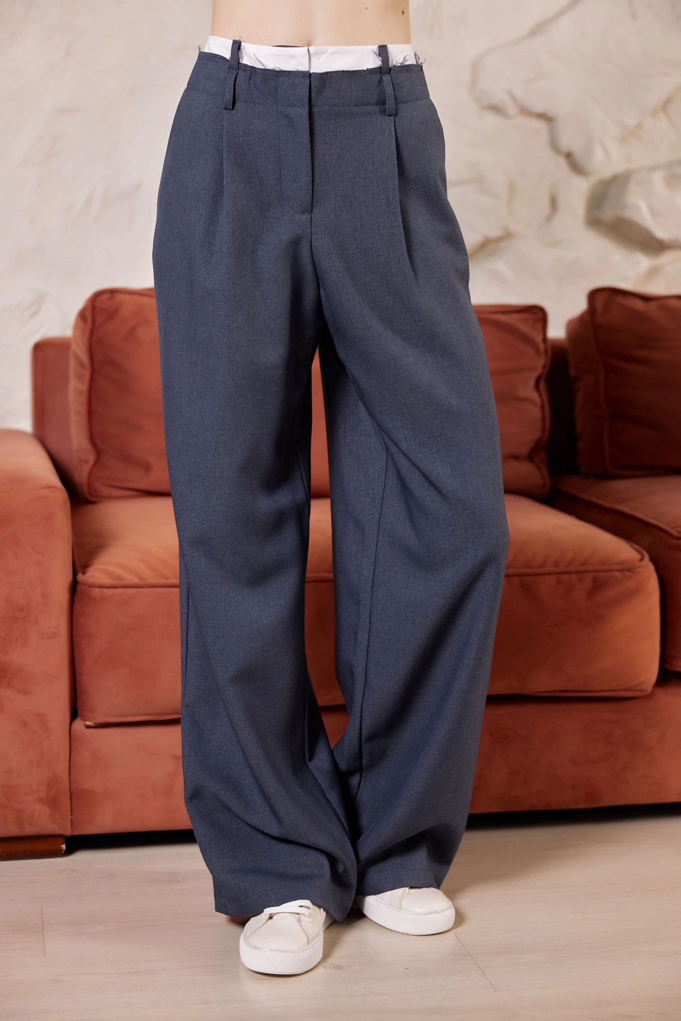 Брюки темно-синий для женщин 42161-18 71