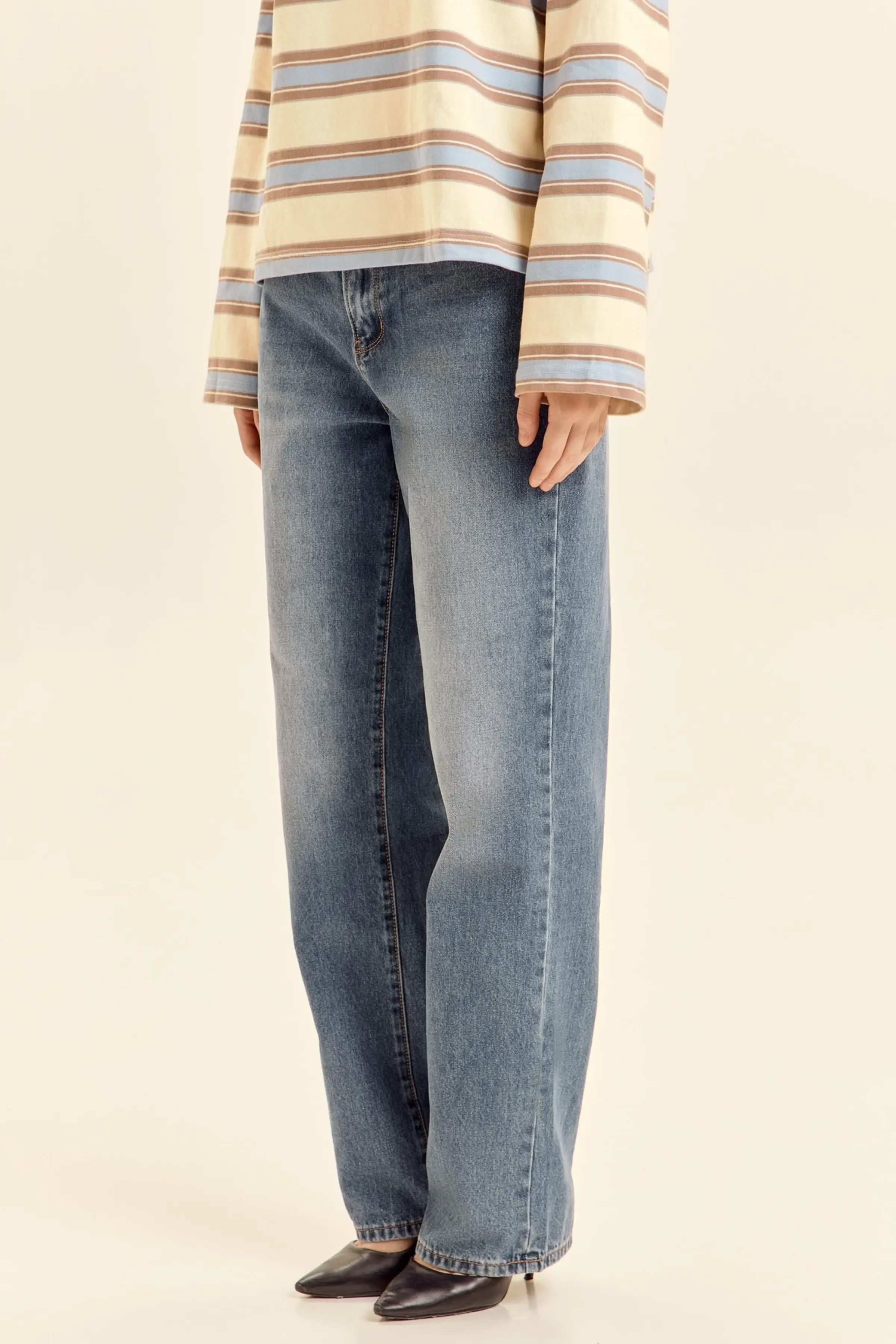 Джинсы синий для женщин 46350-65 74