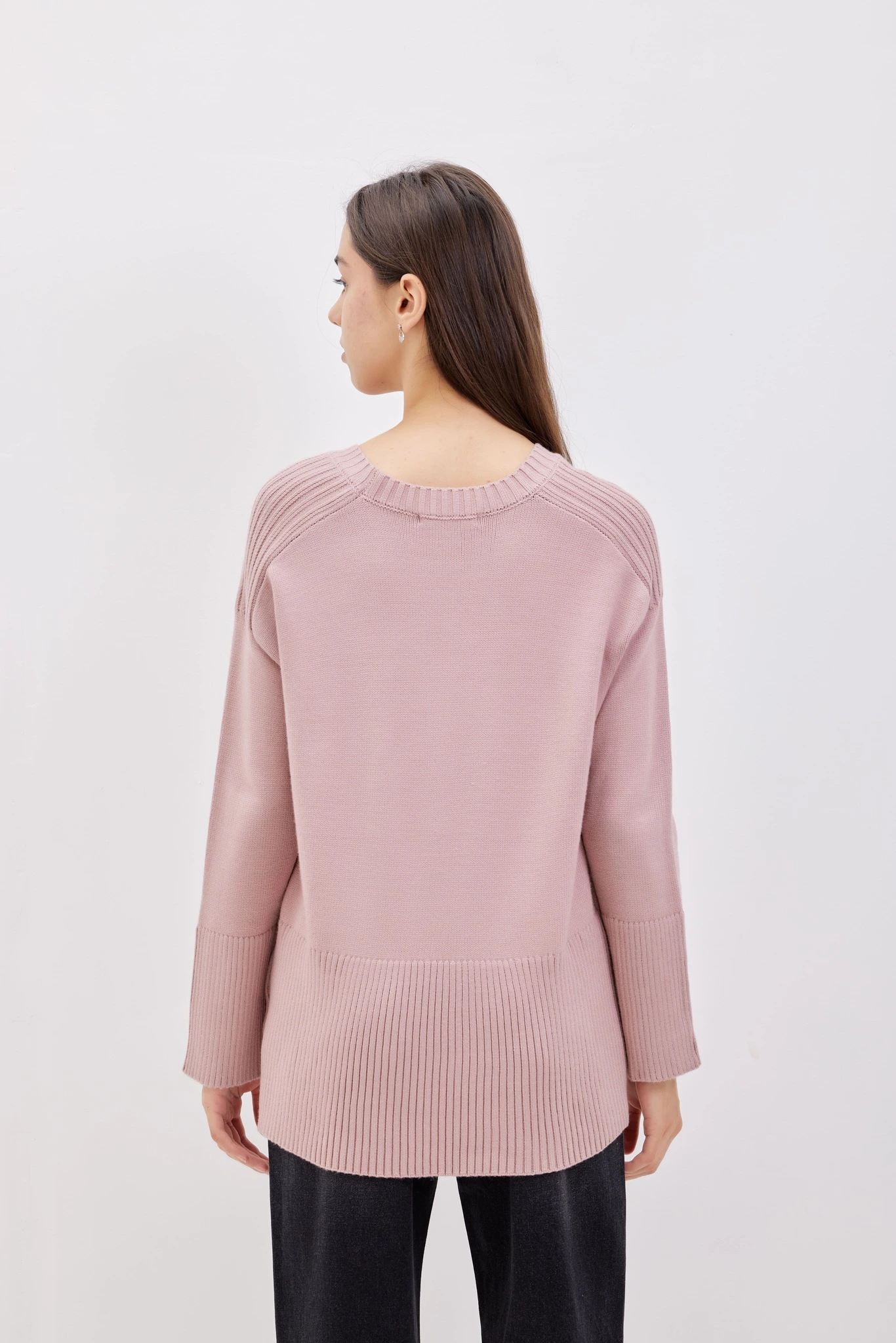 Джемпер розовый для женщин 42202-17 60