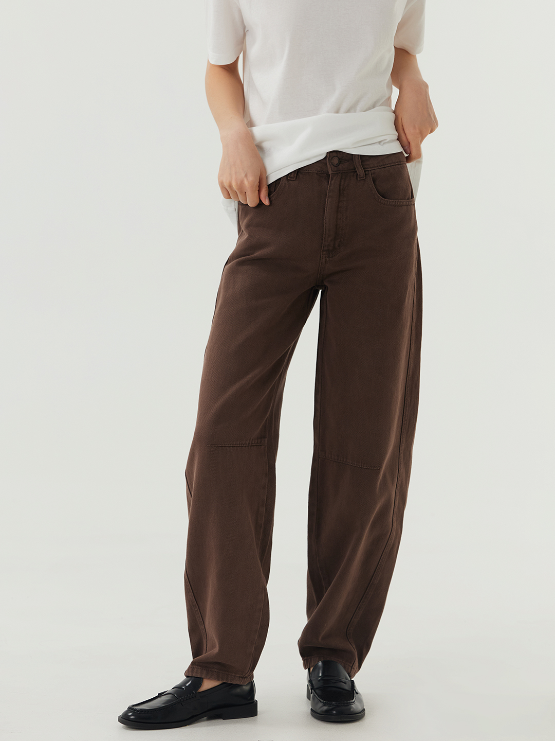 Джинсы коричневый для женщин 48142-13 74