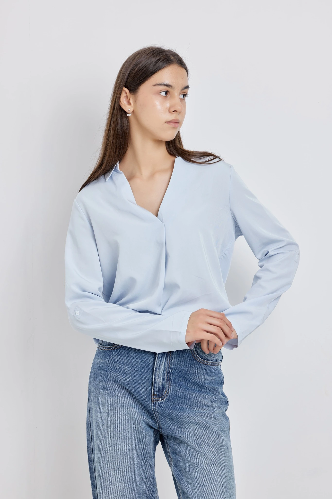 Блузка синий для женщин 42257-65 28