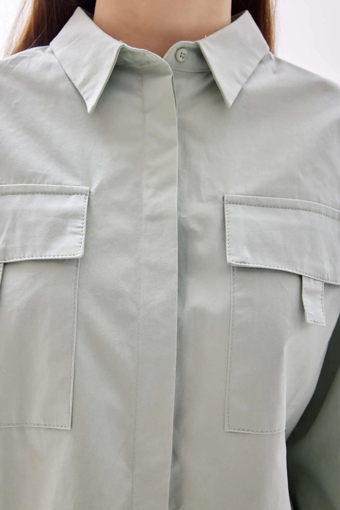 Рубашка зеленый для женщин 40258-34 66