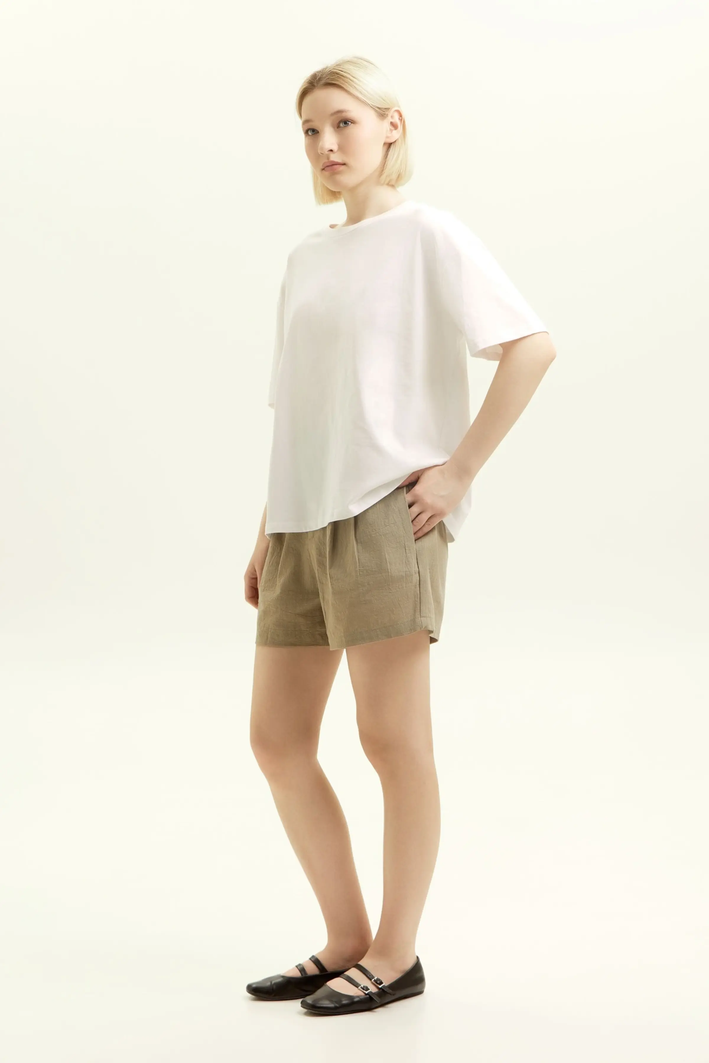 Шорты хаки для женщин 45123-14 57