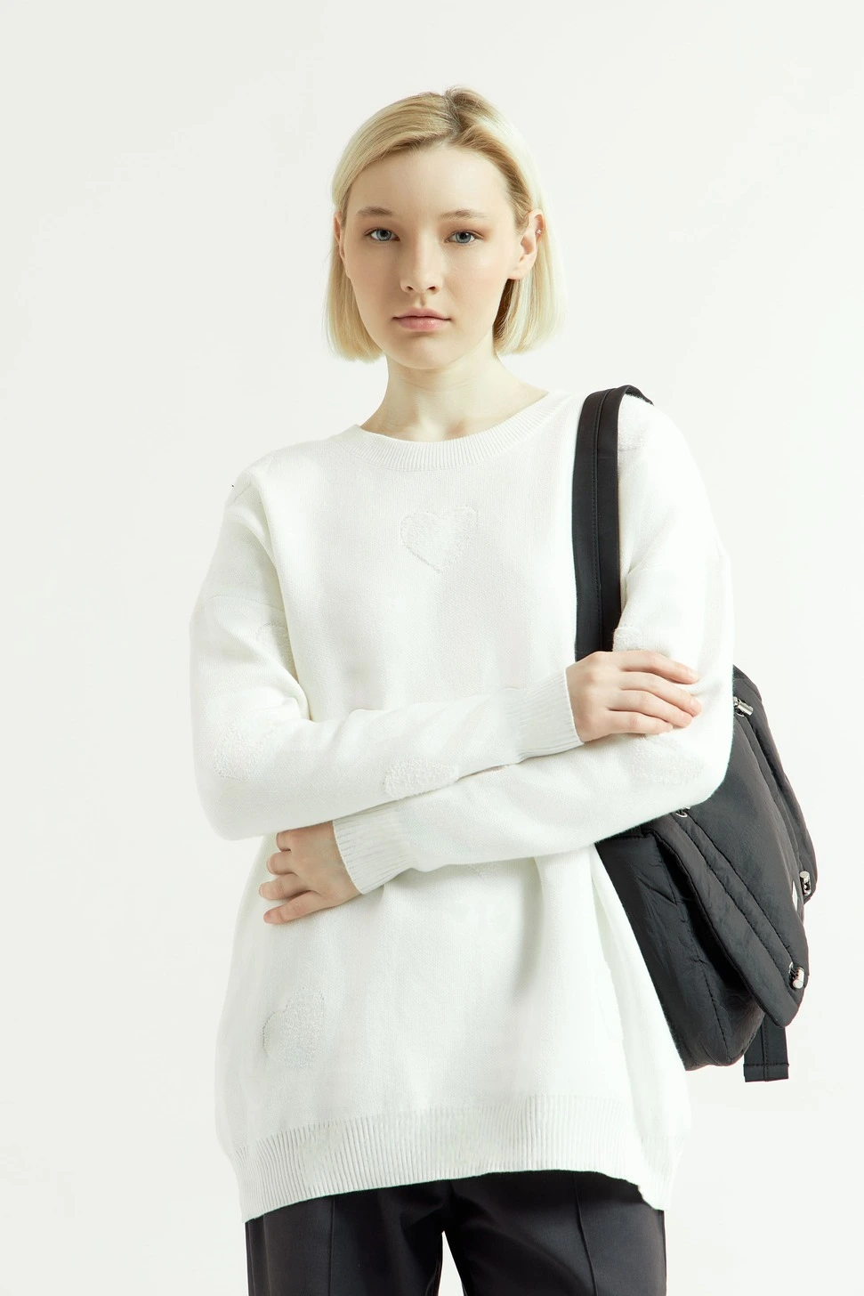 Свитер белый для женщин 43210-4 65