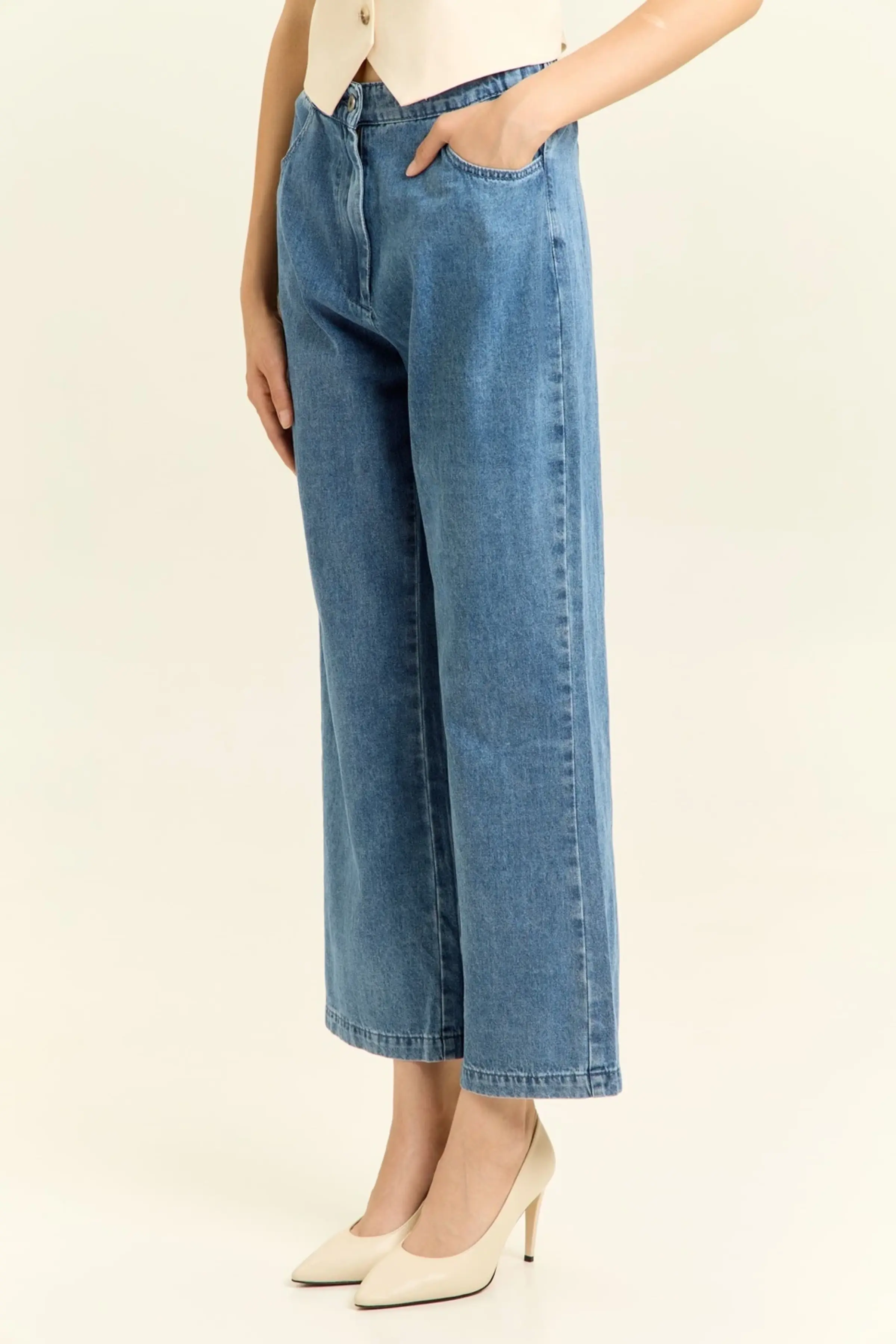 Джинсы светло-синий для женщин 45292-195 74