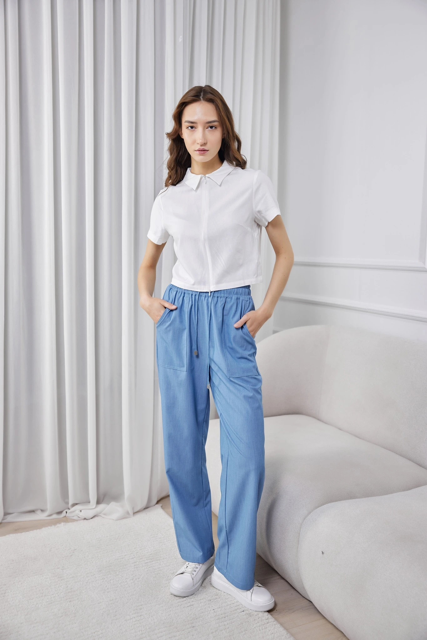 Рубашка белый для женщин 41251-4 66