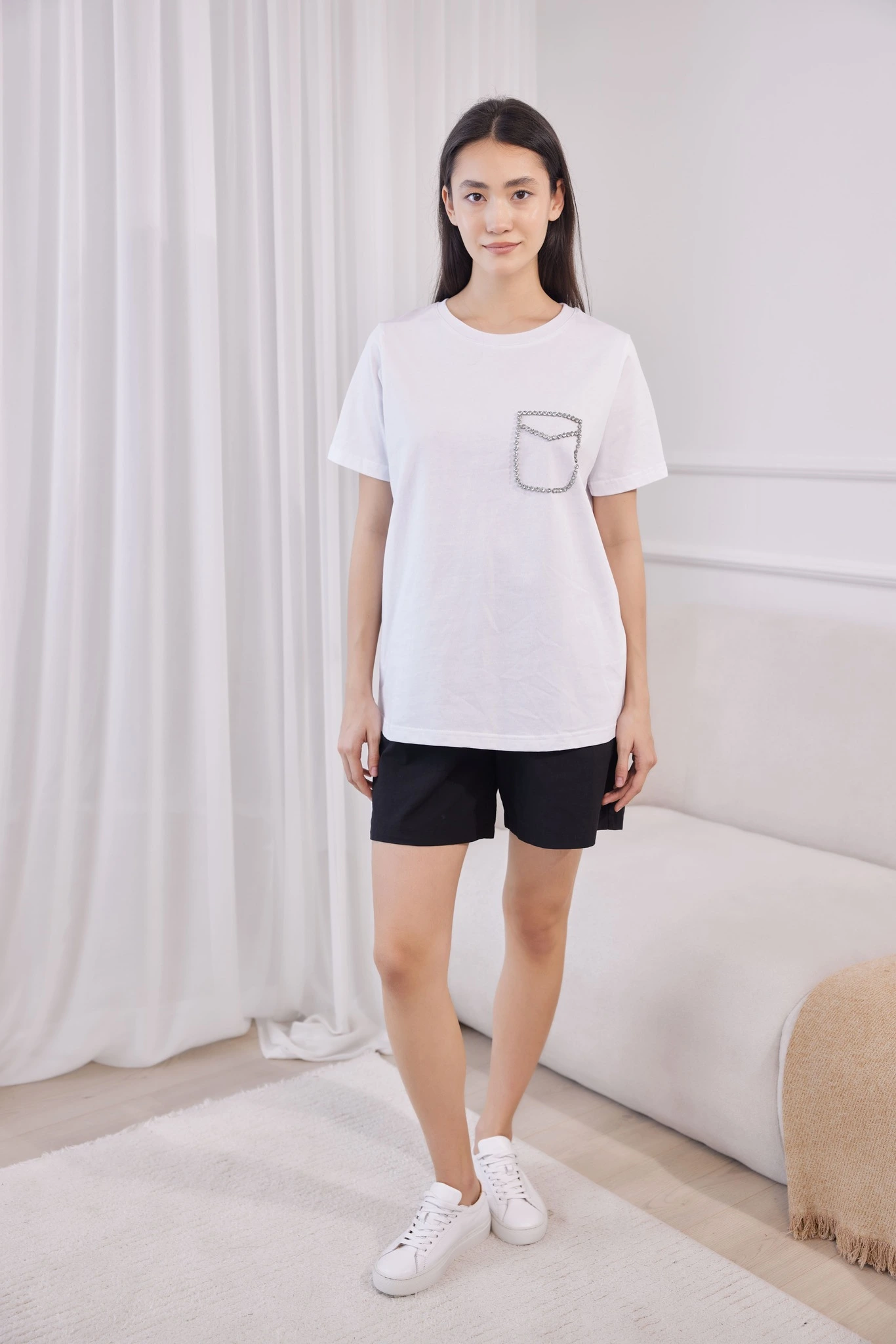 Футболка белый для женщин 41274-4 67