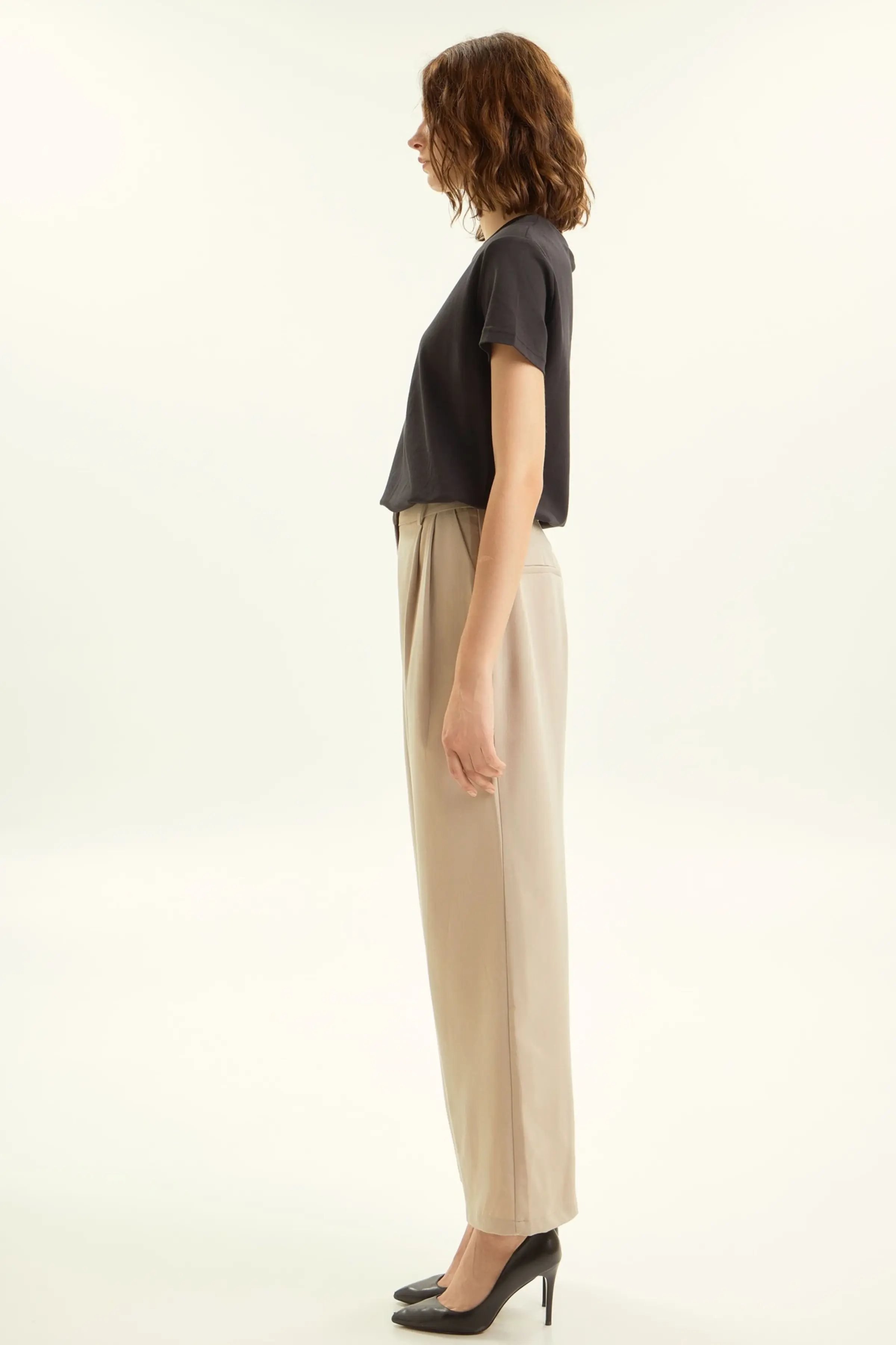 Брюки бежевый для женщин 45326-15 71