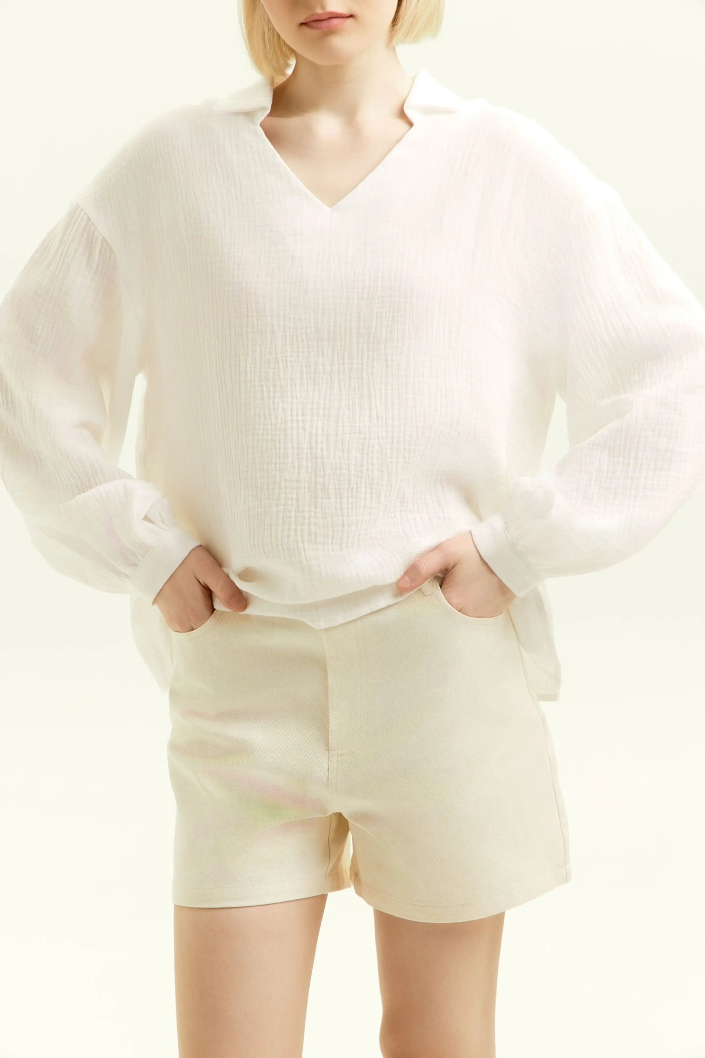 Блузка белый для женщин 45252-4 28