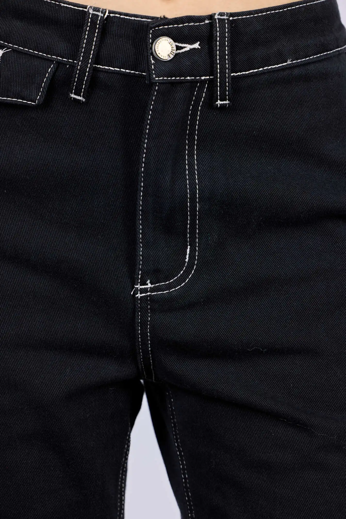 Джинсы черный для женщин 43180-1 74