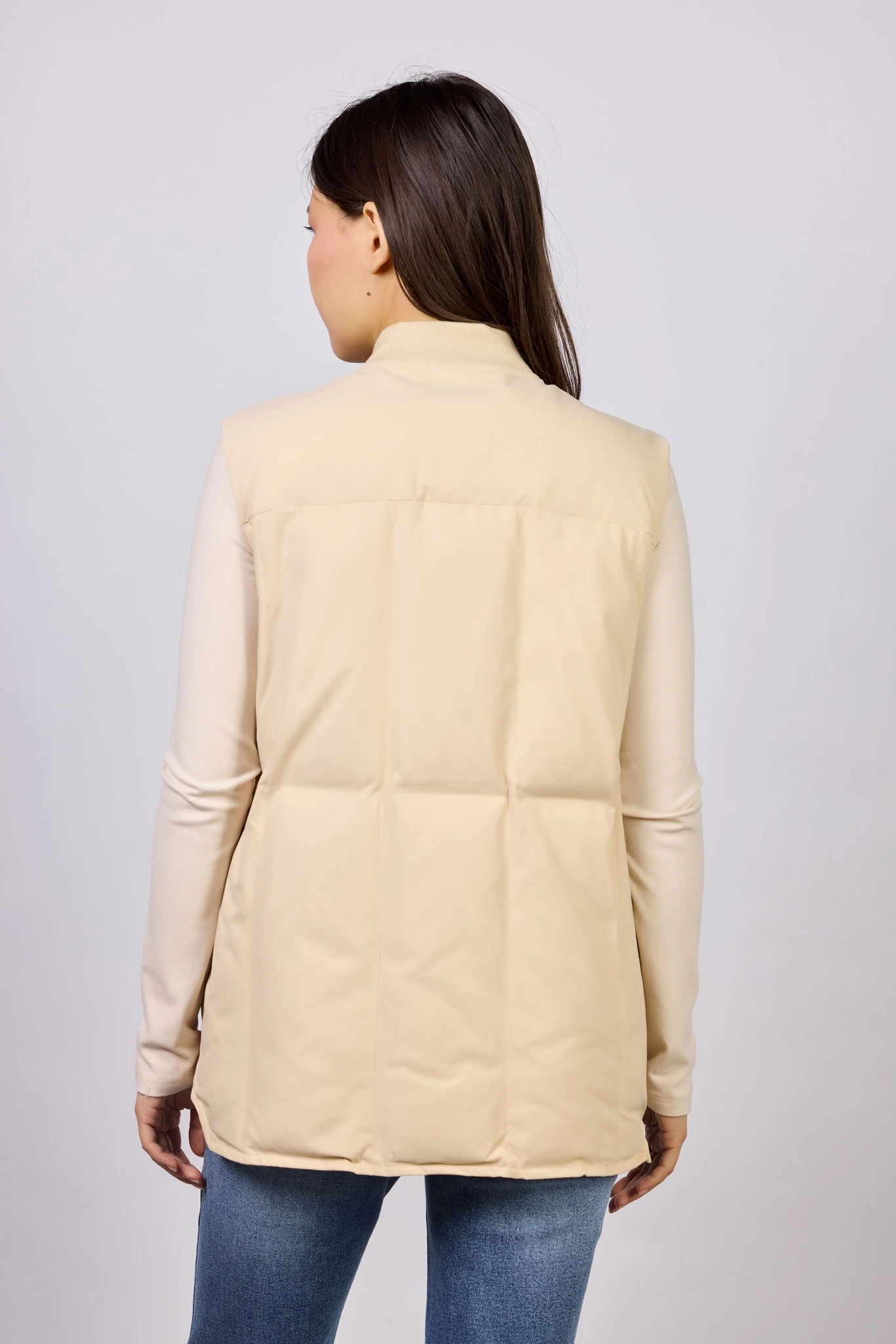 Жилетка бежевый для женщин 42290-15 58