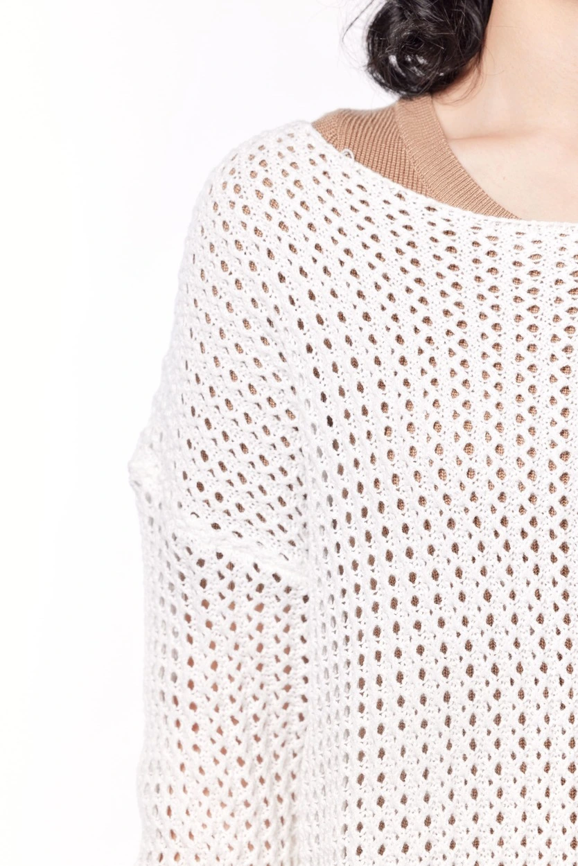 Джемпер белый для женщин 44240-4 60